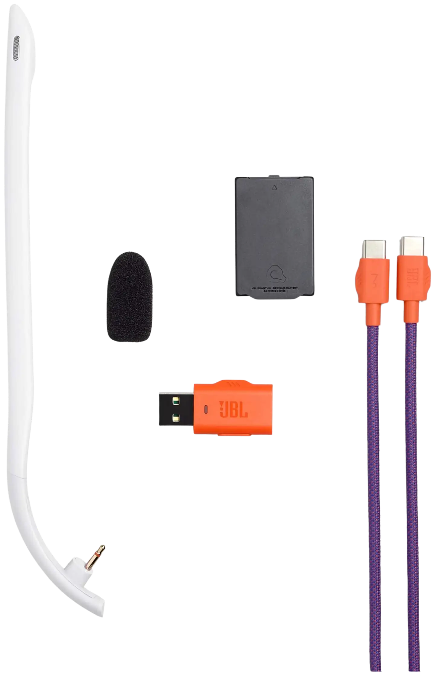 JBL Quantum 650 langattomat Over-ear pelikuulokkeet valkoinen - 7