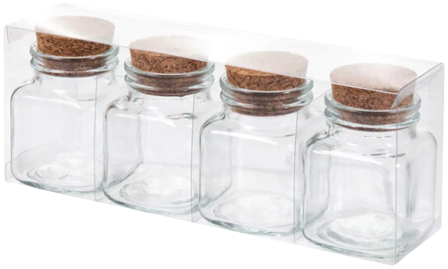 AmandaB lasipurkkisetti sis. 4kpl