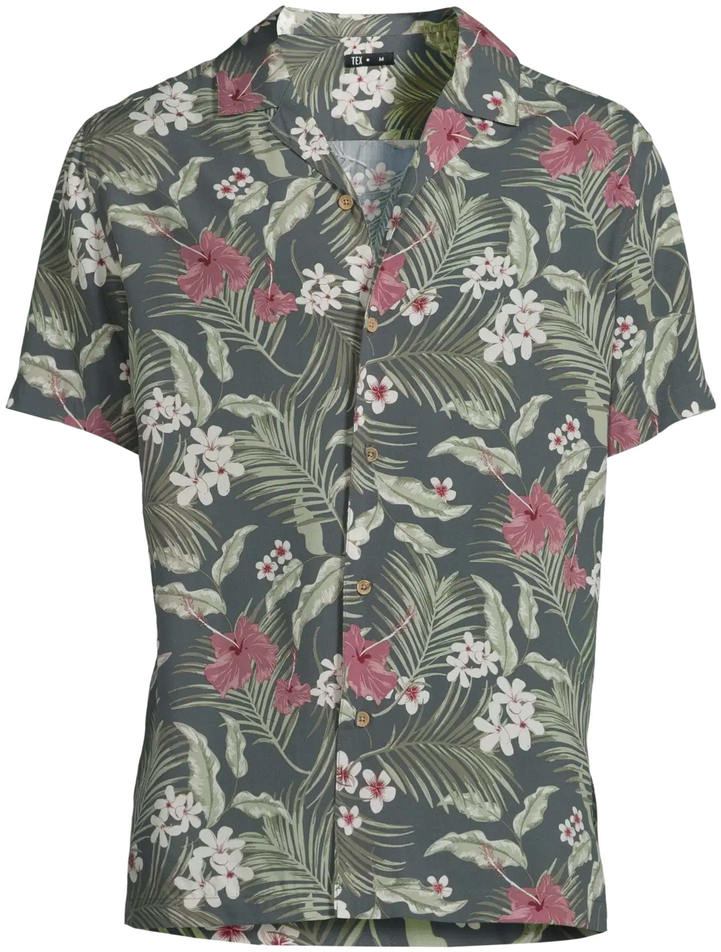 TEX miesten kesäpaita I275362 - KHAKI DARK - 2