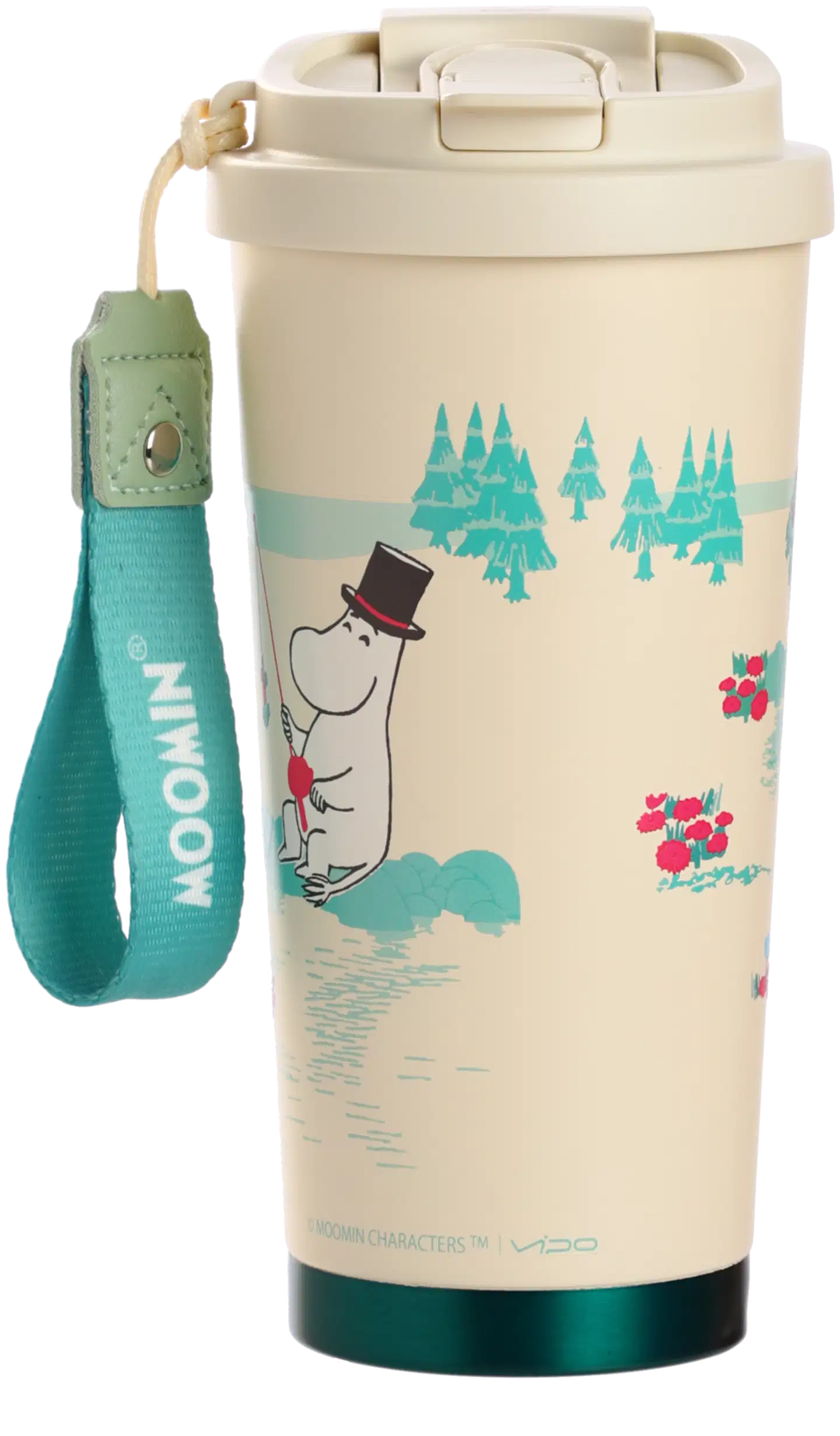 Muumi take away -termosmuki  580 ml kalassa - 2