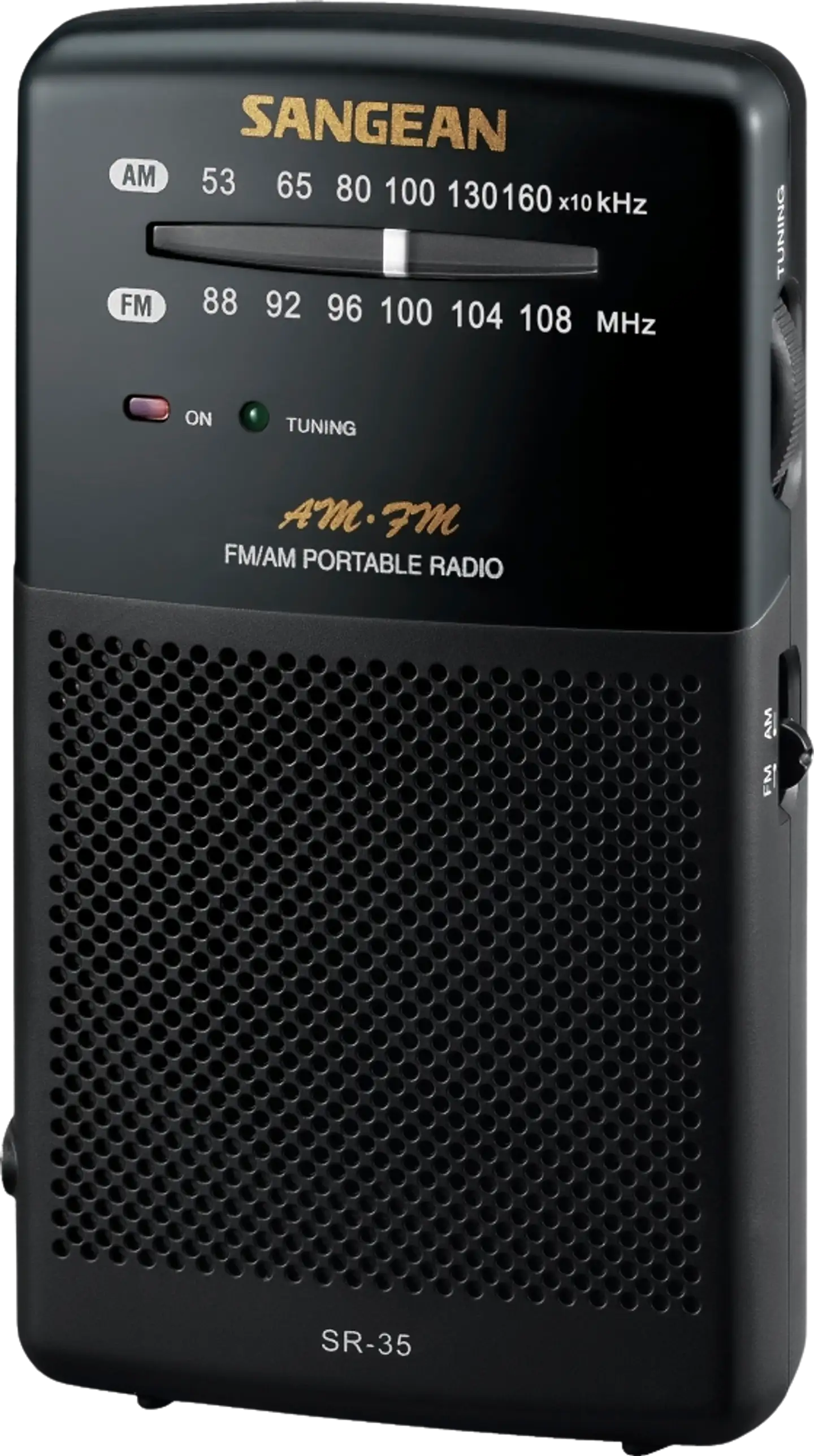 Sangean taskuradio Pocket 100 (SR-35) musta - 1