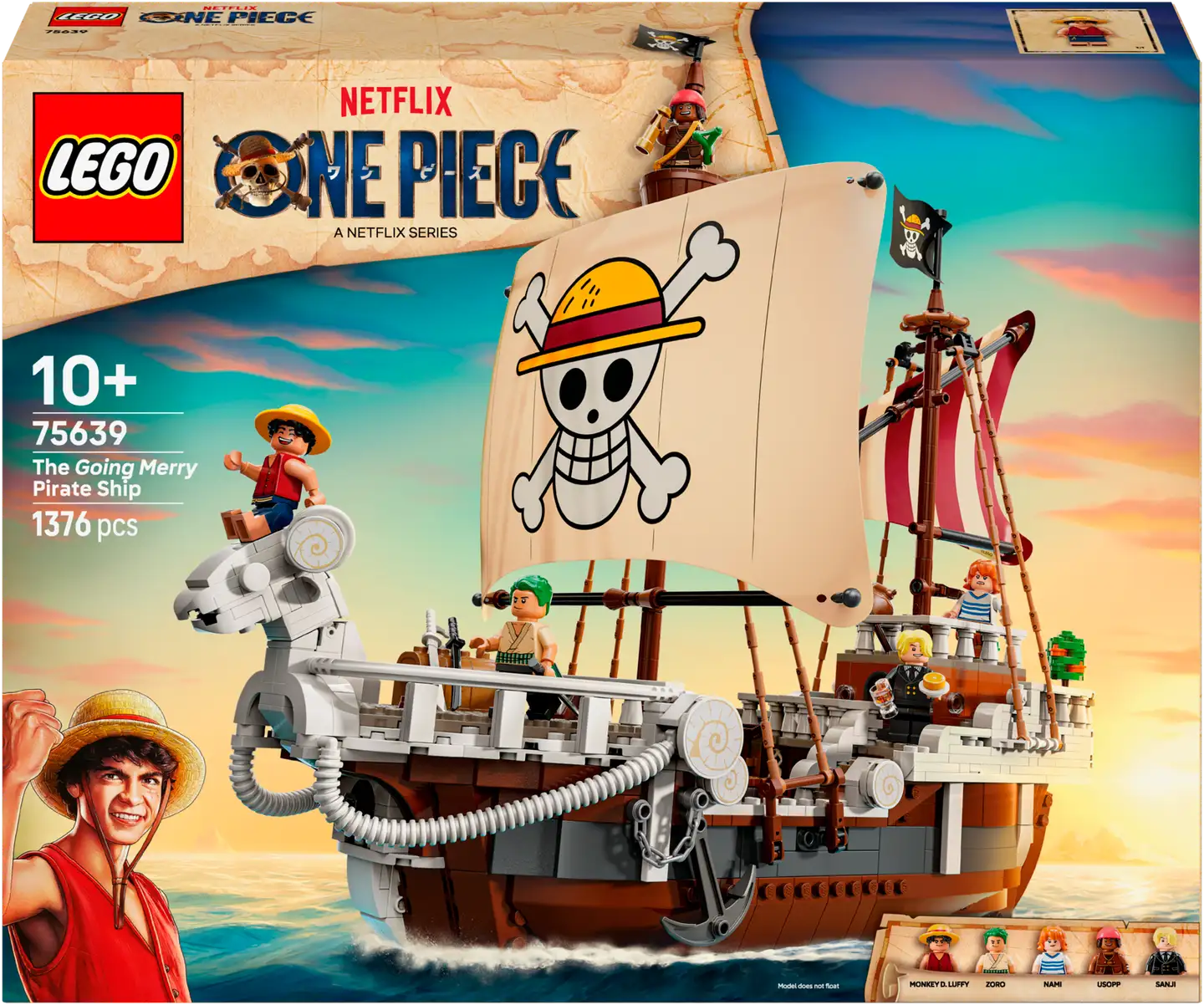 LEGO® ONE PIECE 75639 Merirosvolaiva Going Merry - 3