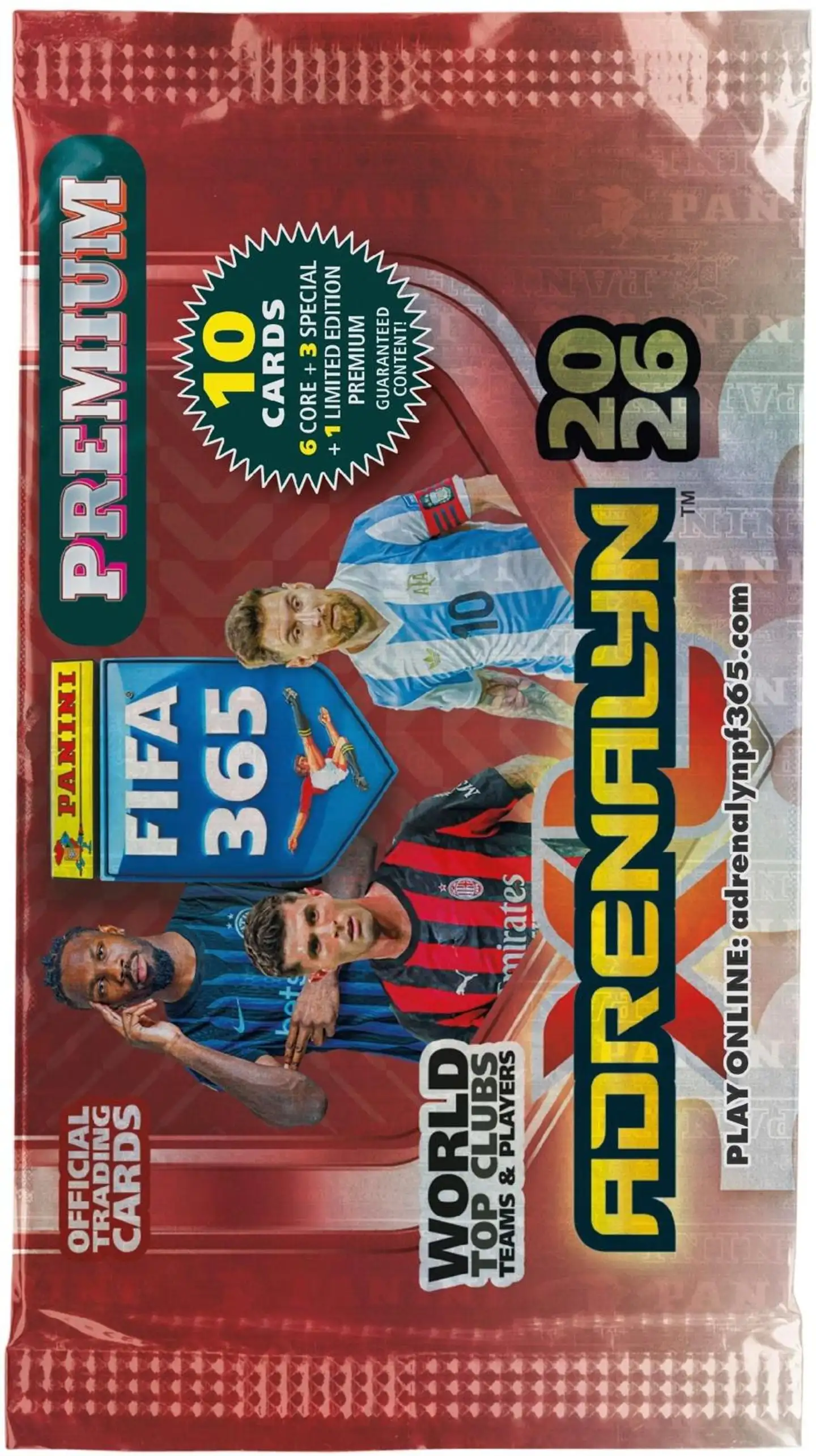 Panini Fifa 365 Adrenalyn XL Premium packet -Special Edition -keräilykortit 2026 Nordic Edition keräilykortit