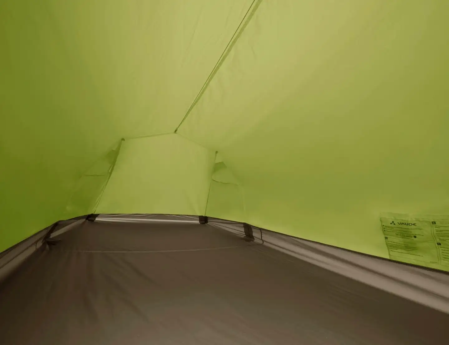 Vaude vaellusteltta Arco 2P, väri mossy green - 2
