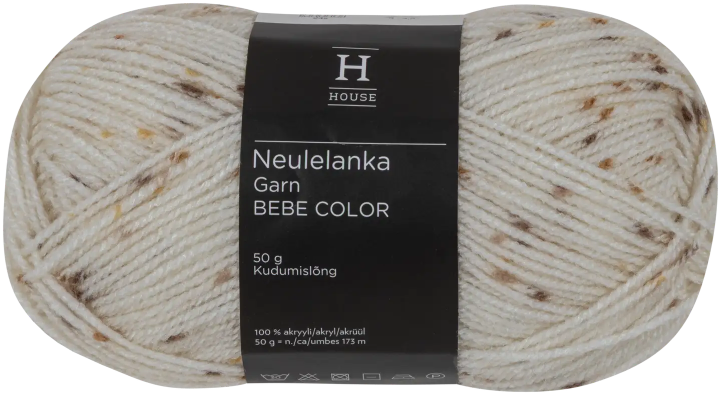 House lanka Bebe Color 50 g beige, valkoinen