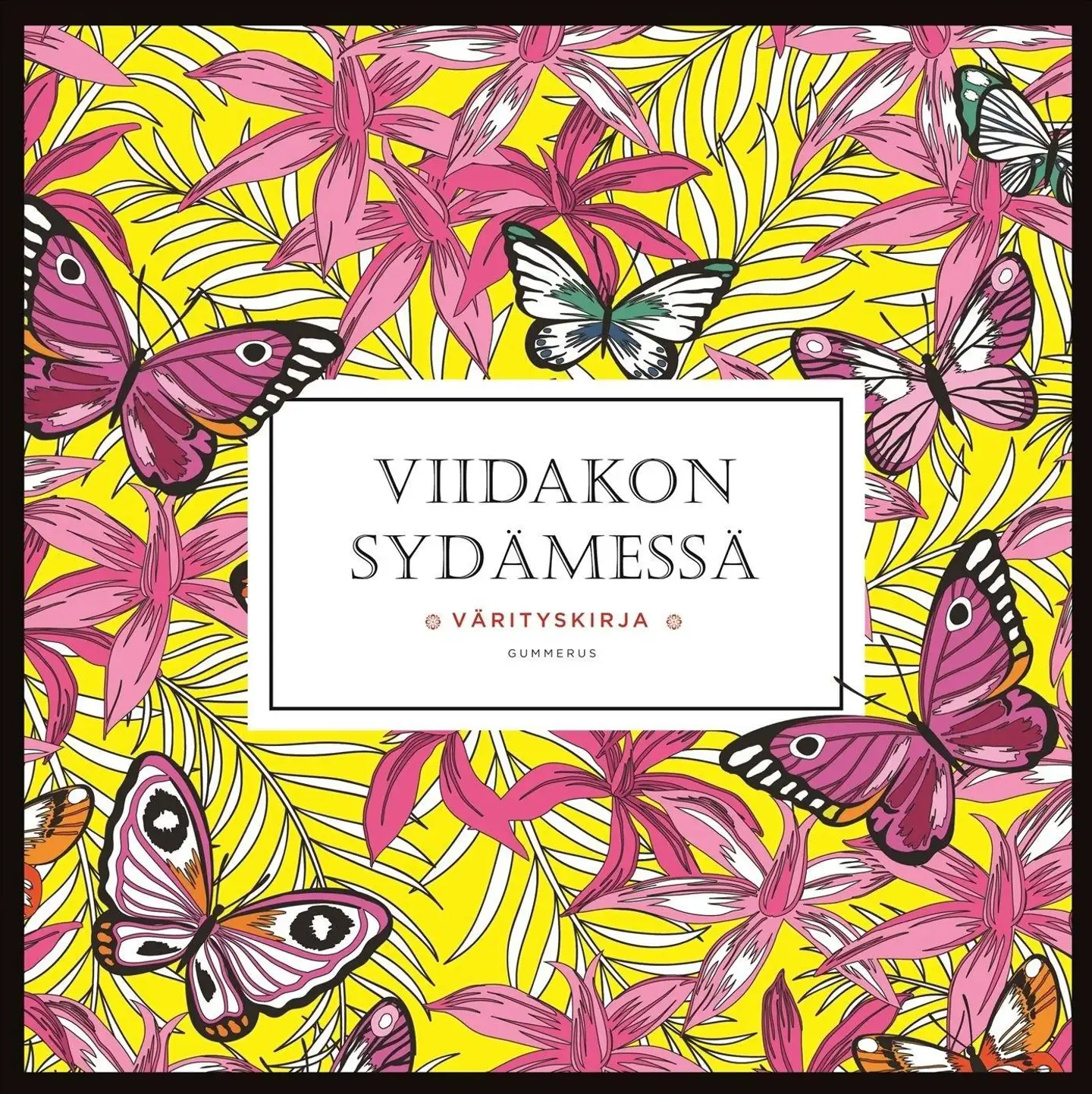 Viidakon sydämessä - Värityskirja