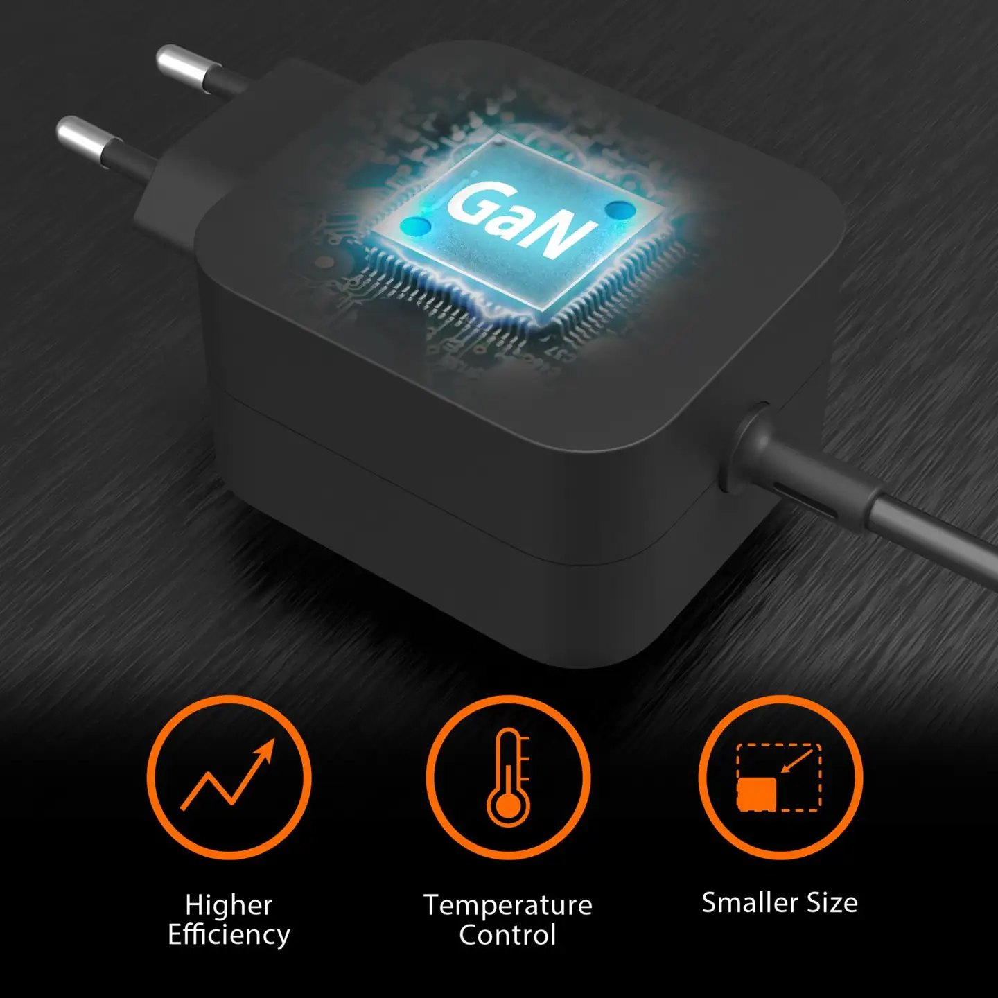 j5create USB-C 67w GAN tietokoneen laturi vaihtopäillä - 3