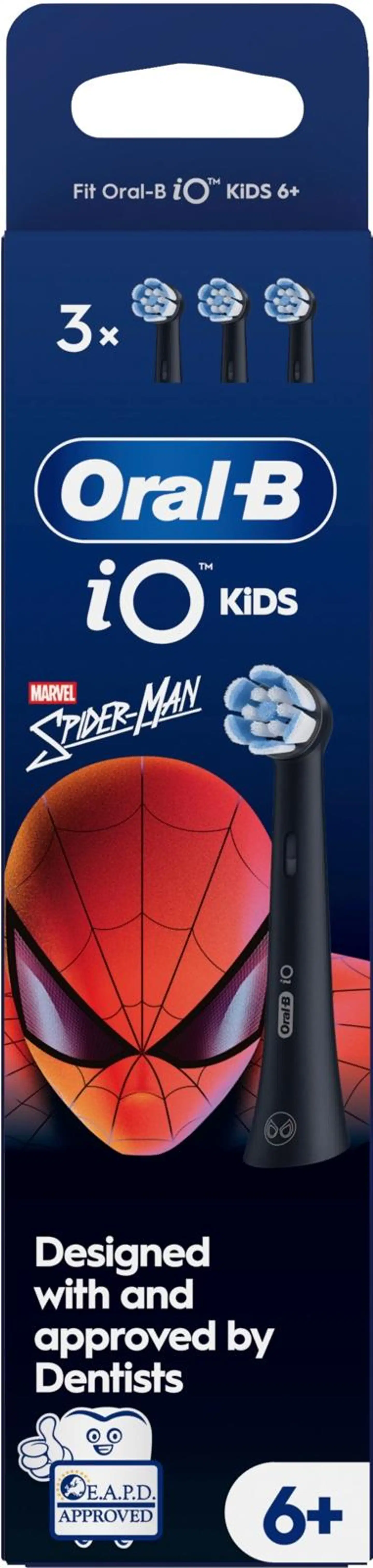 Oral-B iO Gentle Care Spiderman vaihtoharja 3kpl