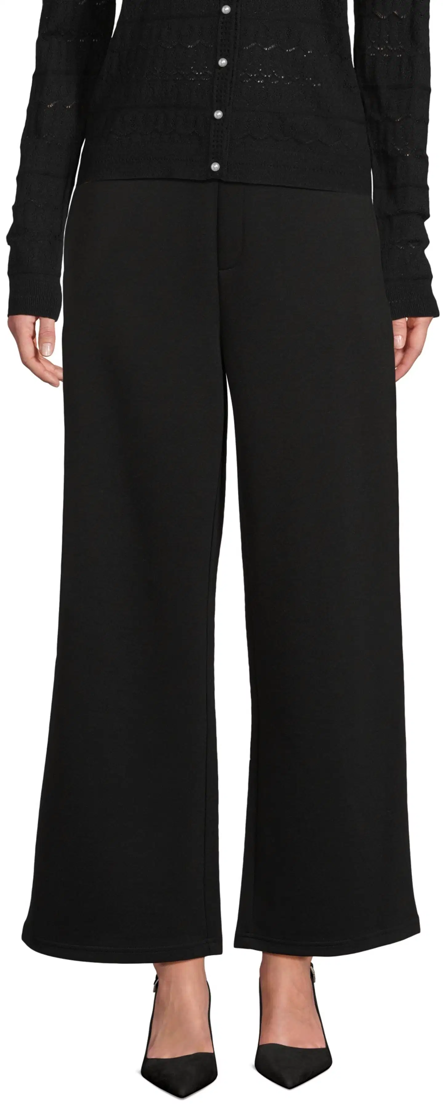 House naisten housut 222H262914 - black - 1