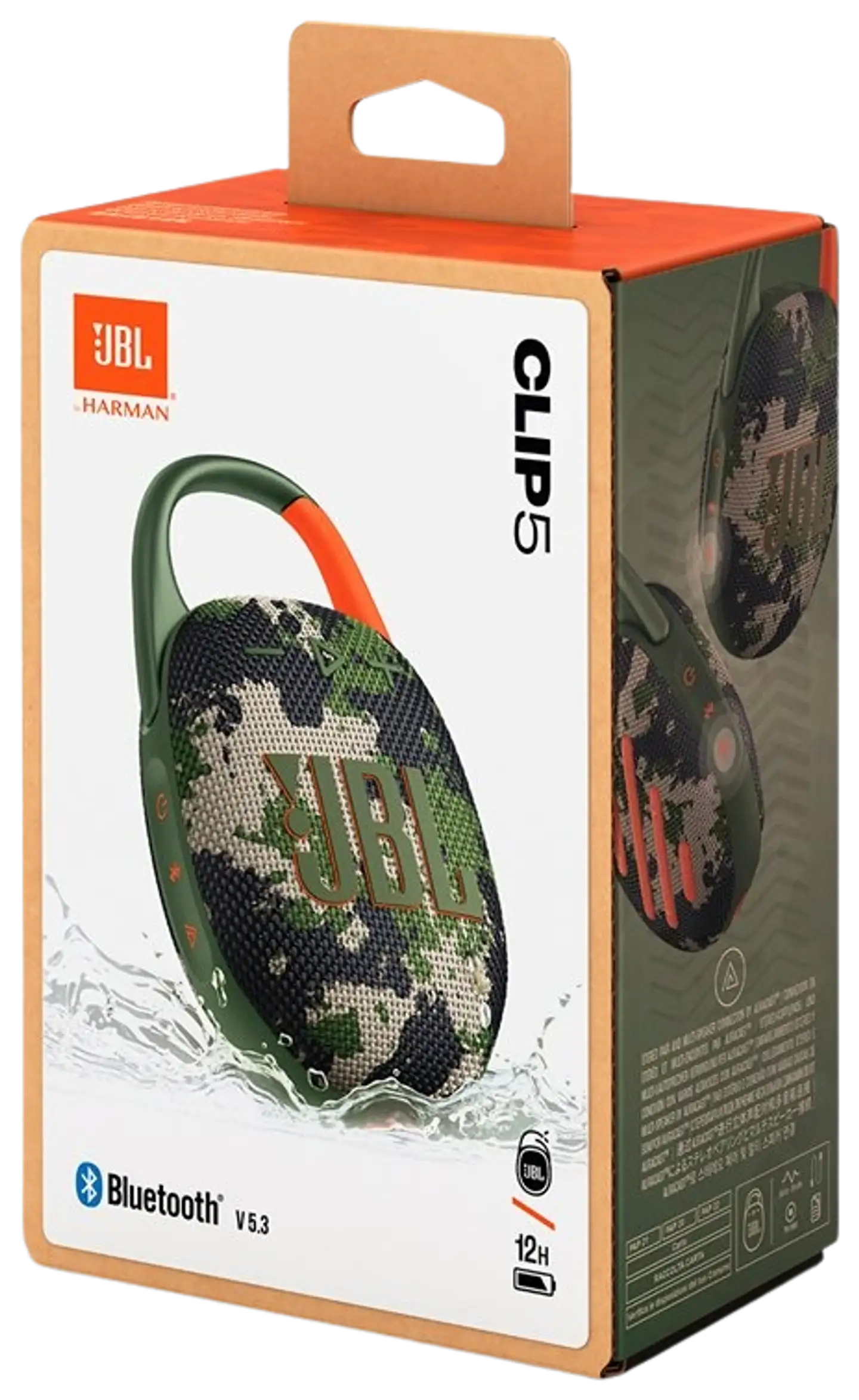 JBL Bluetooth kaiutin Clip 5 squad - 6