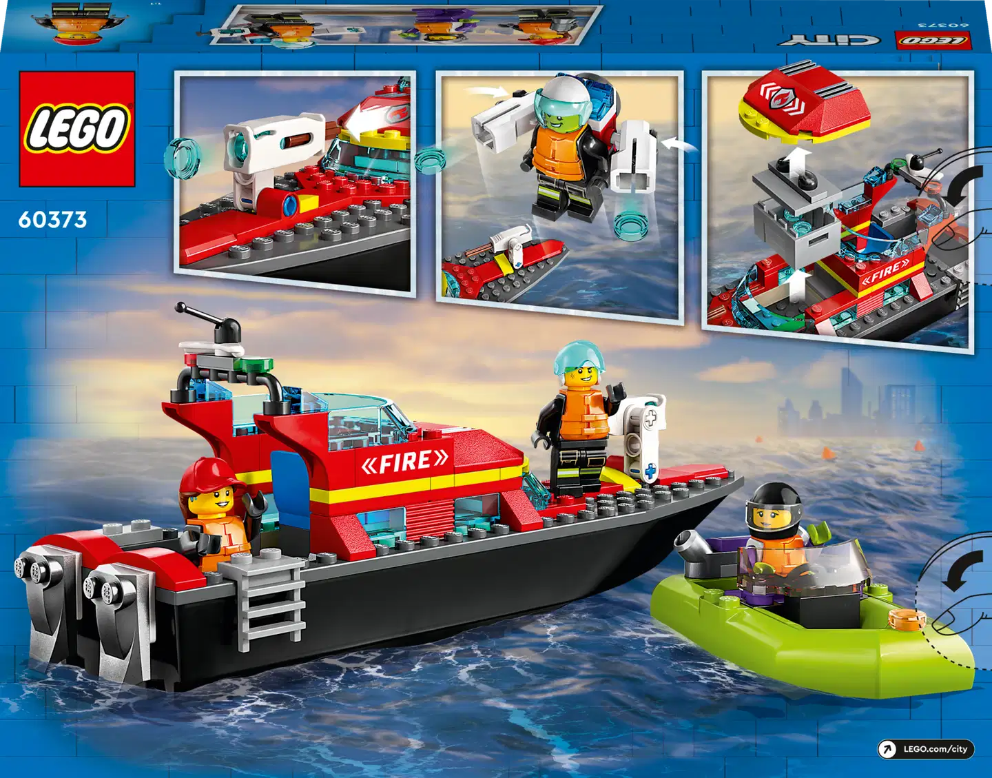 60373 LEGO® Palokunnan pelastusvene - 3
