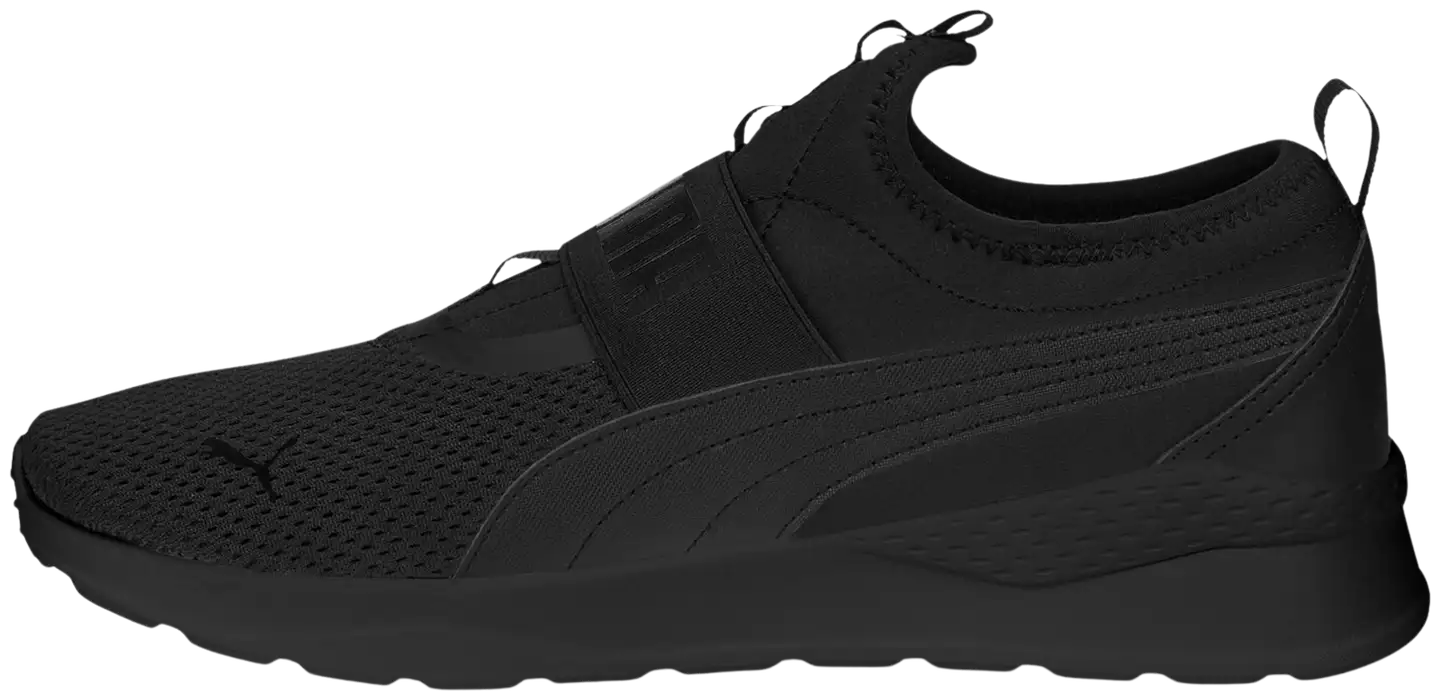 Puma naisten vapaa-ajan nauhaton lenkkari Anzarun Lite SlipOn - Black-black - 1