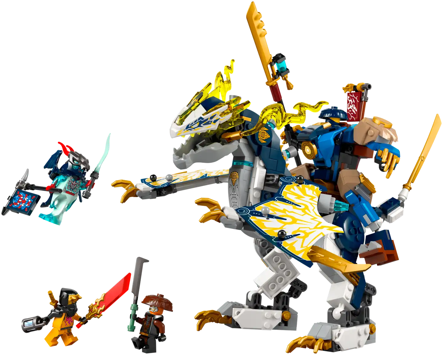 LEGO® Ninjago 71843 Roguen robottilohikäärmeratsu - 4