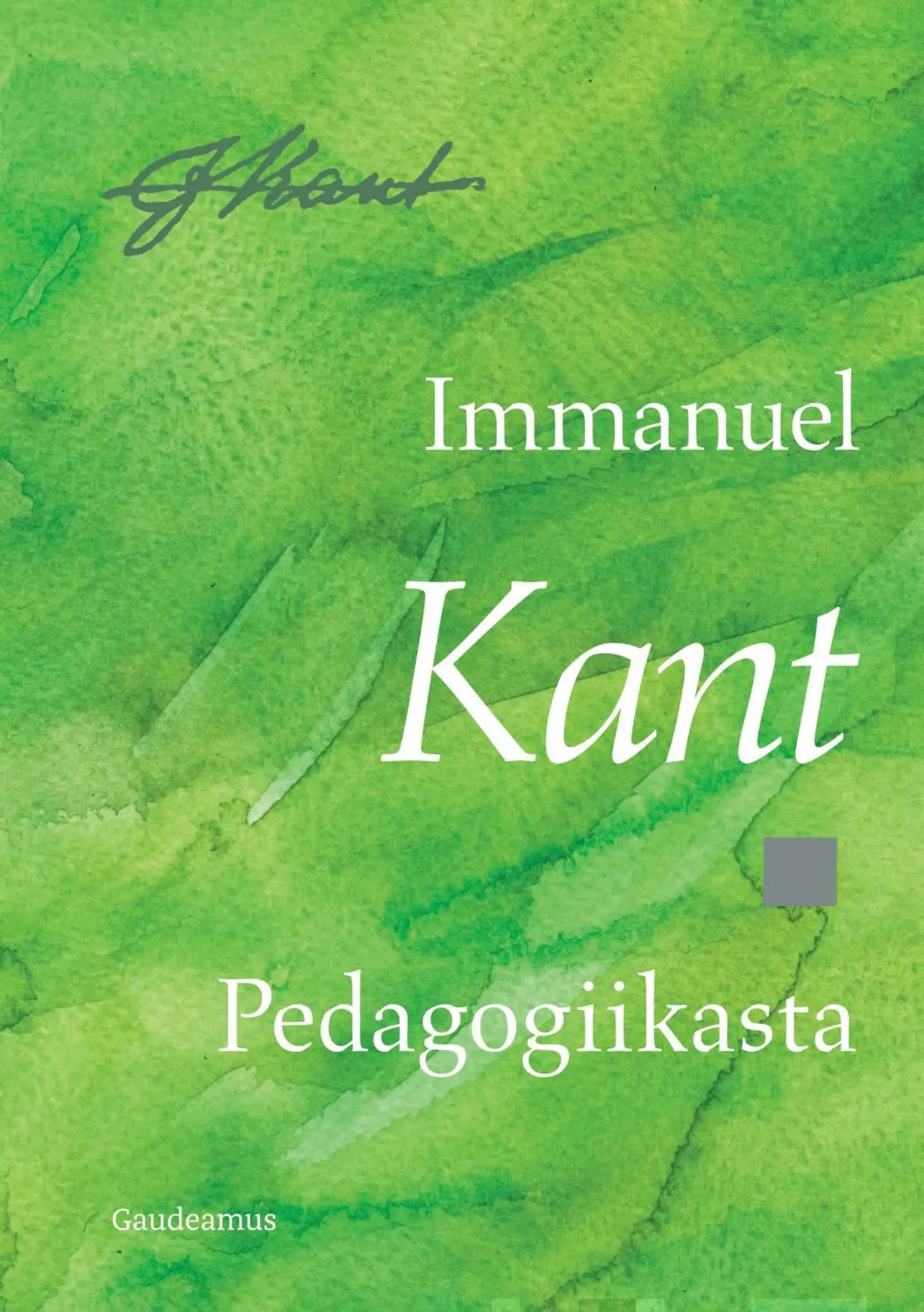 Kant, Pedagogiikasta