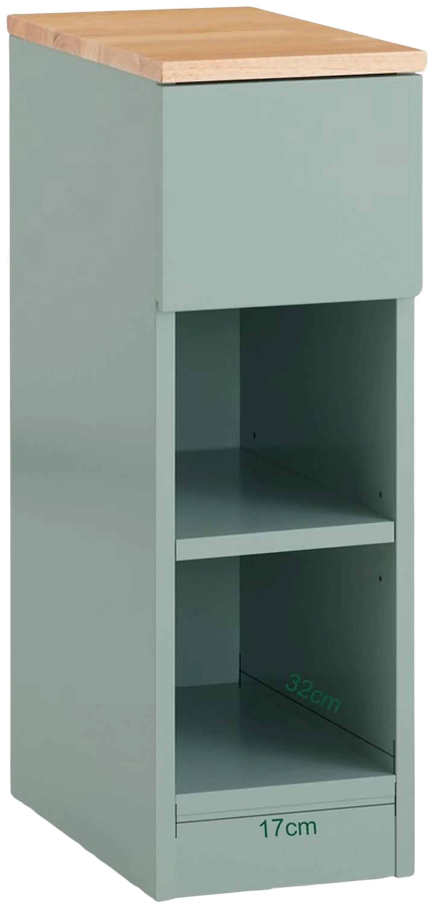 SoBuy yöpöytä vihreä FBT111-GR - 2