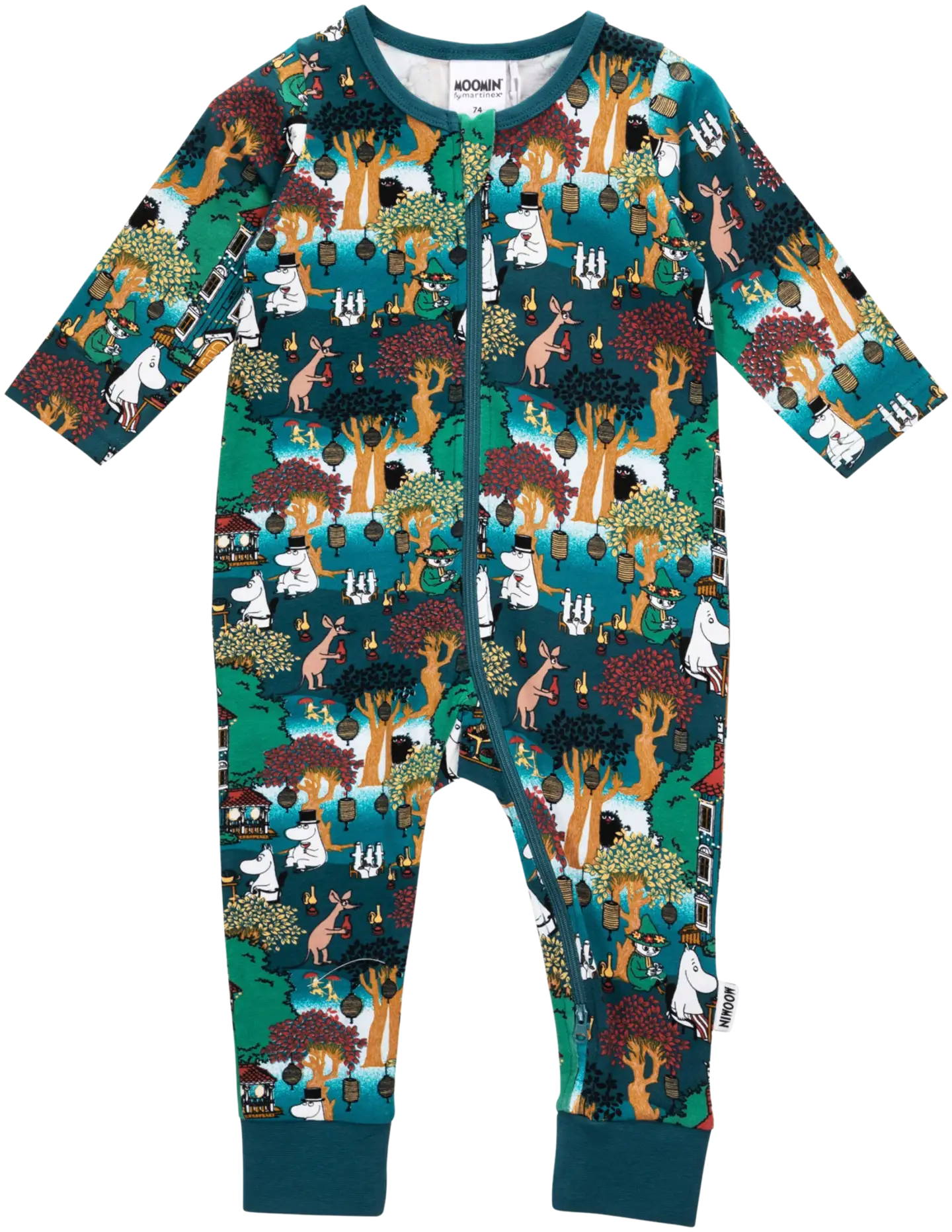 Martinex Muumi vauvojen pyjama Pidot 588610 - SININEN - 1