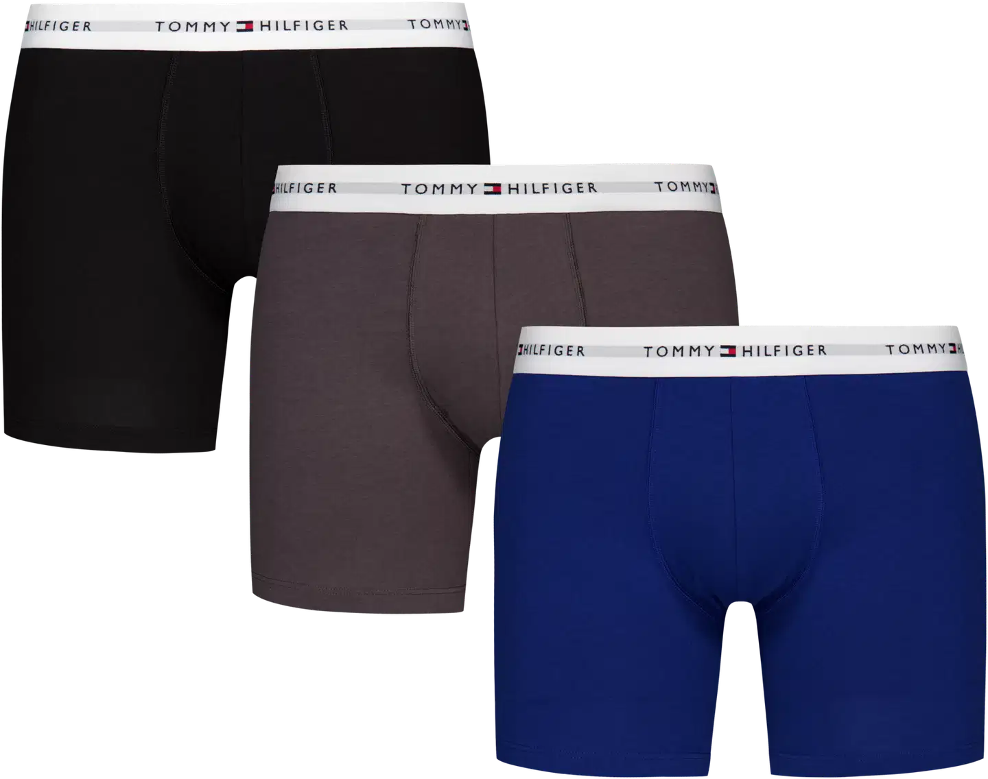 Tommy Hilfiger miesten bokserit UM0UM02941 3-pack - sininen/harmaa/musta - 1