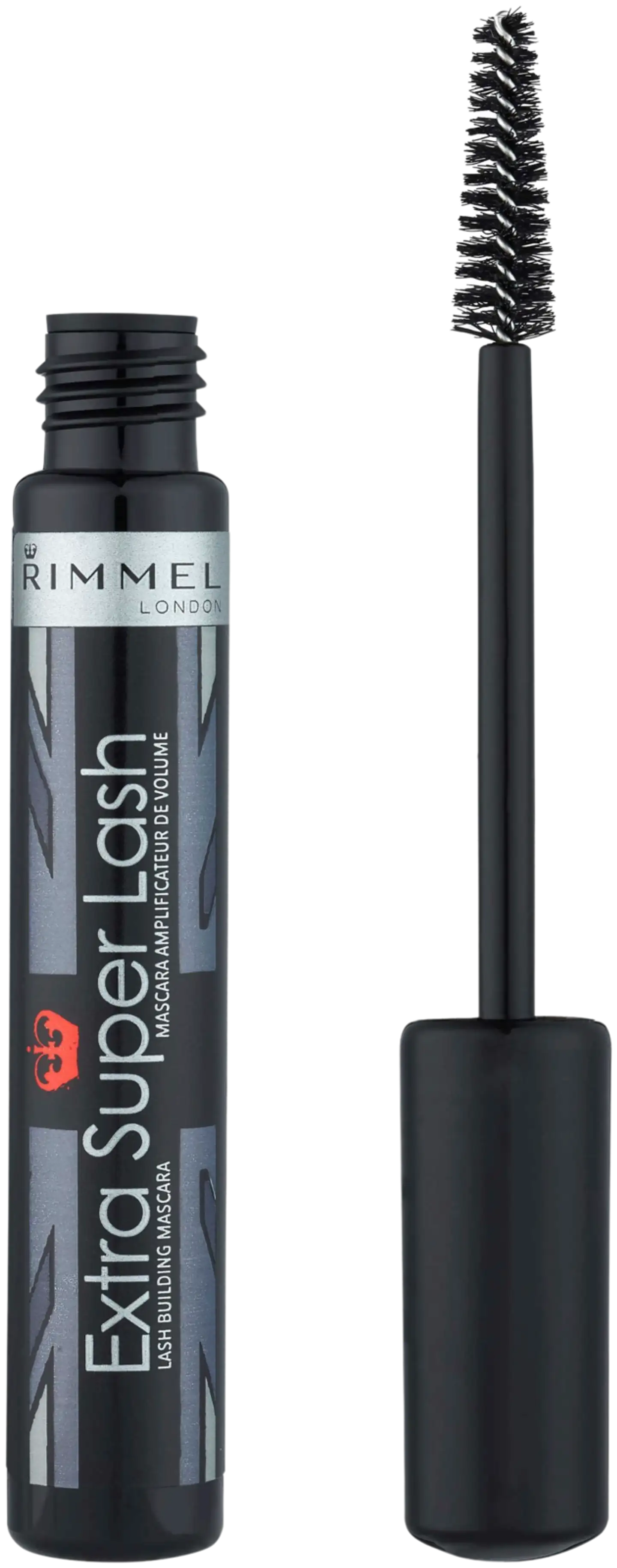 Rimmel 8ml Extra Superlash Mascara 101 Musta ripsiväri - 1