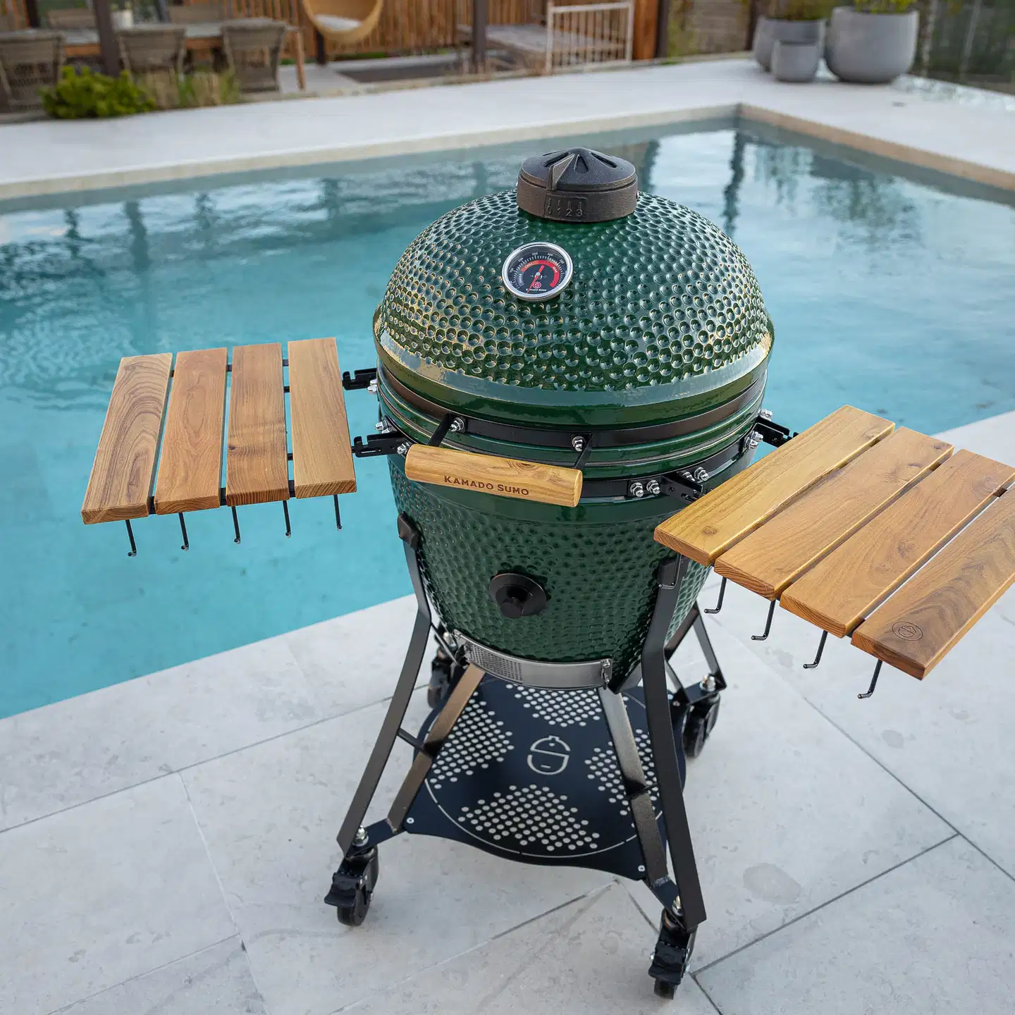 Kamado Sumo Classic Large 2.0 hiiligrilli  - vihreä - 16