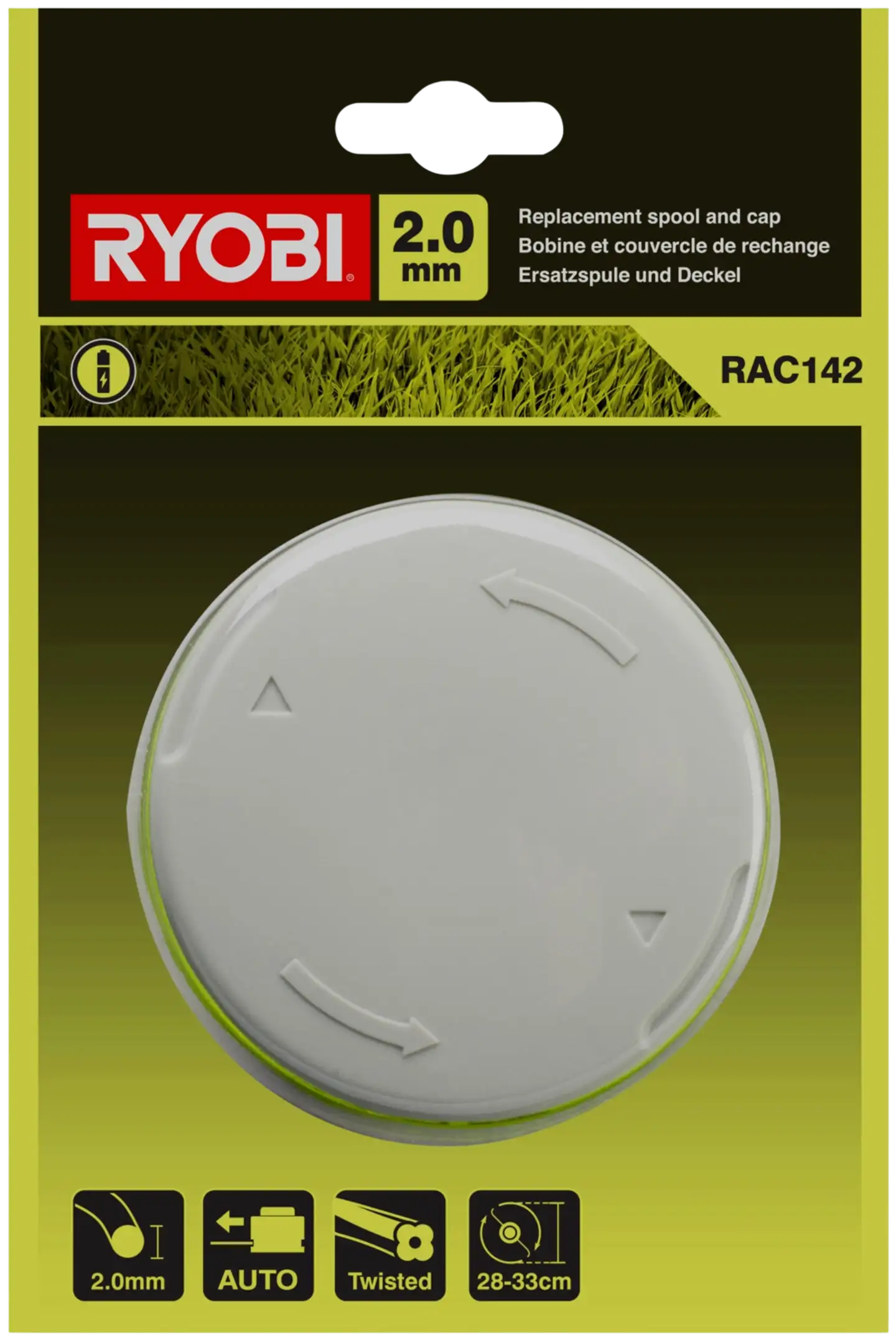 Ryobi ruohotrimmerin siimakela RAC142 - 3