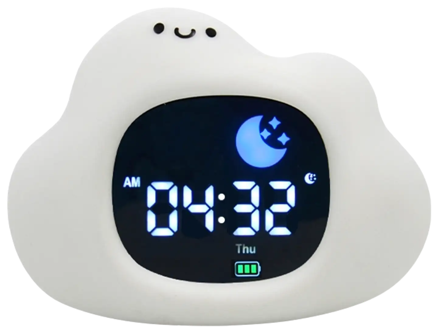 Pilvi yövalo ja kello ja kohinalaite - 1