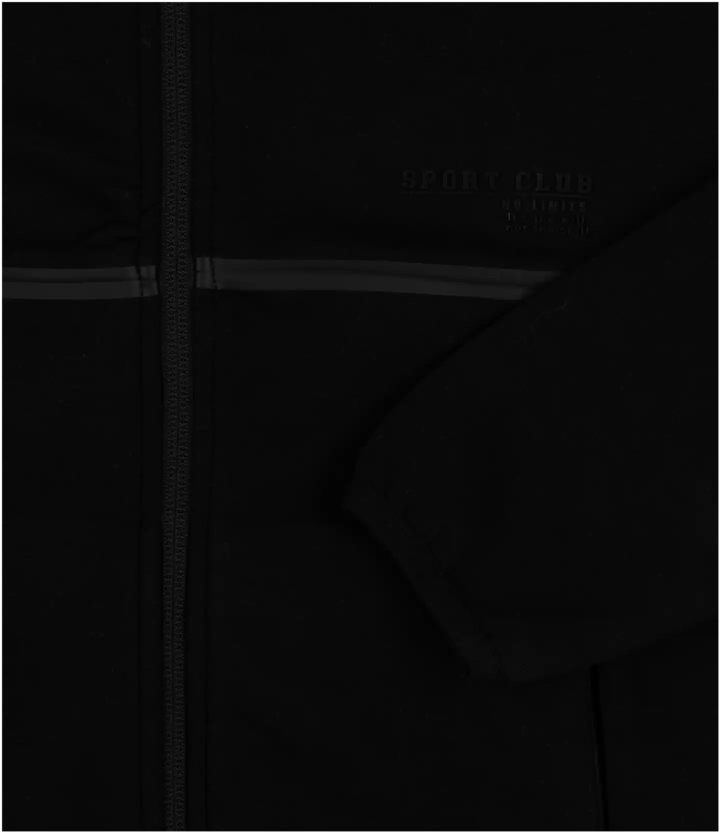TEX lasten collegetakki sport I994258 - BLACK 1 - 3
