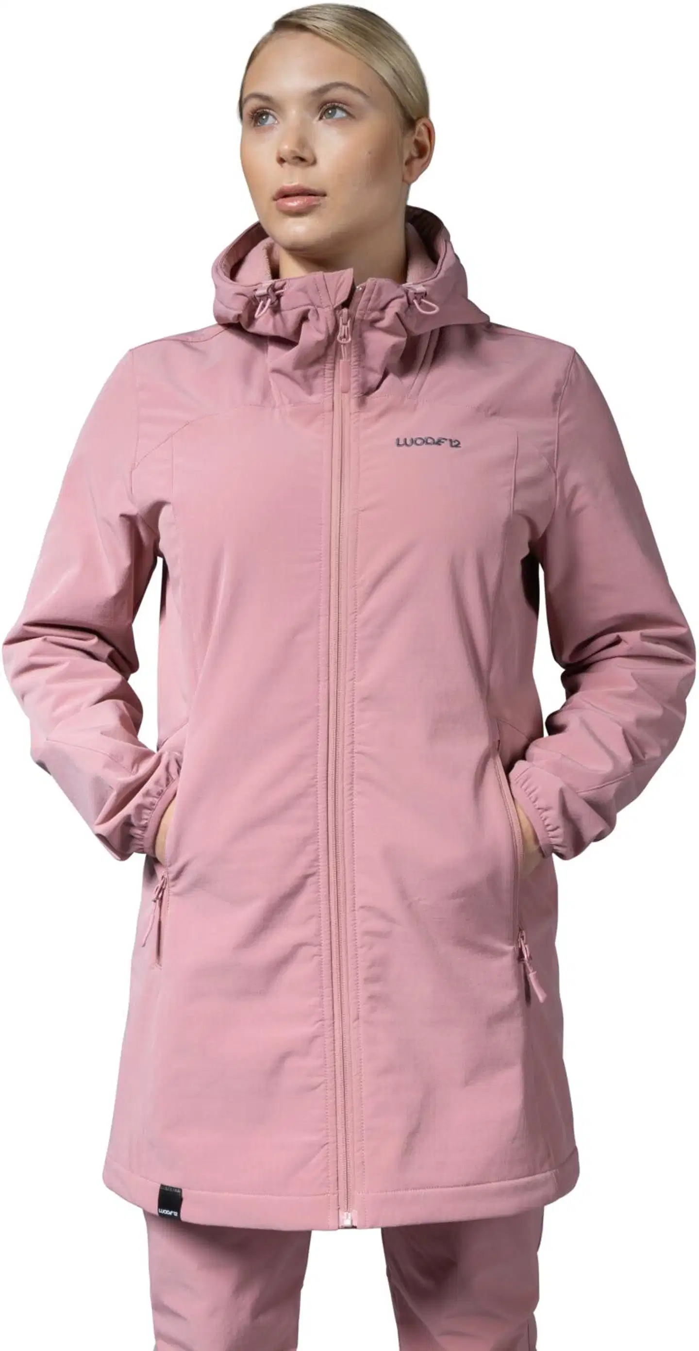Luode12 naisten softshelltakki 223L332671 - Ash rose - 7