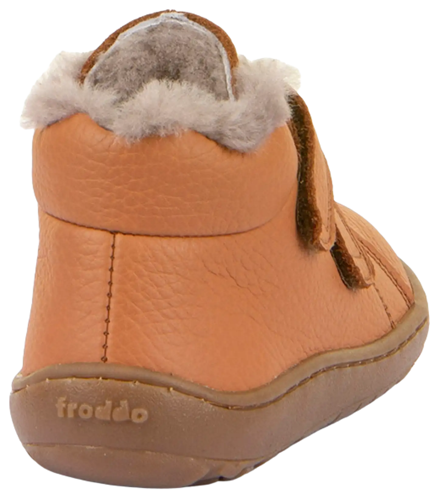 Froddo lasten talvipaljasjalkakenkä Winter Furry - COGNAC - 5