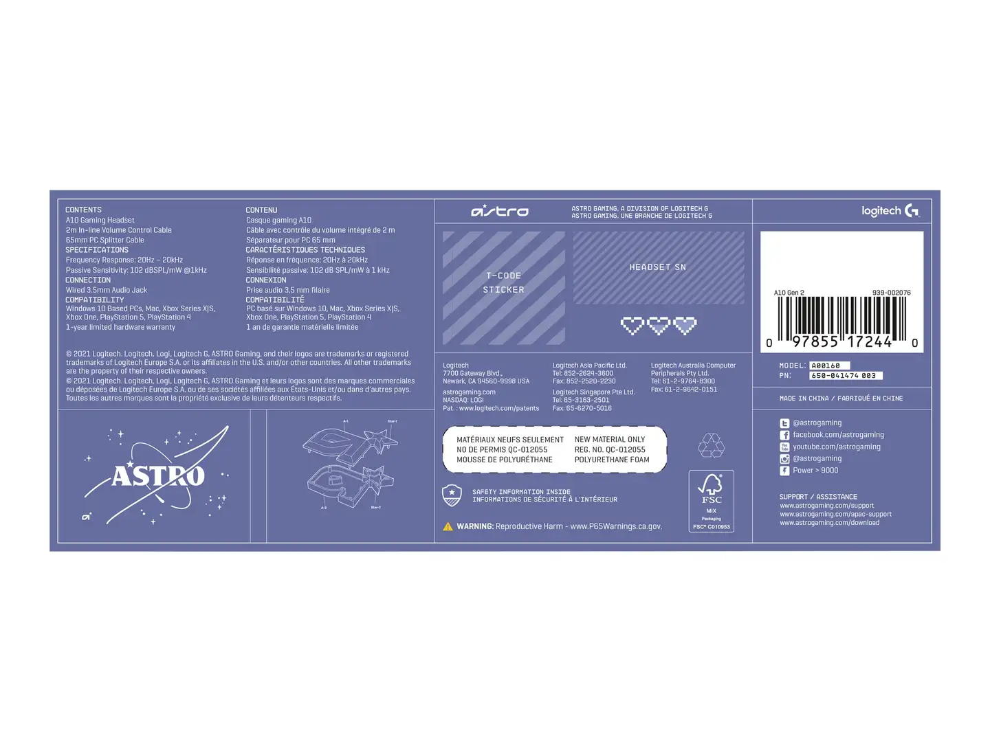 Astro pelikuuloke A10 PC Astro - 14