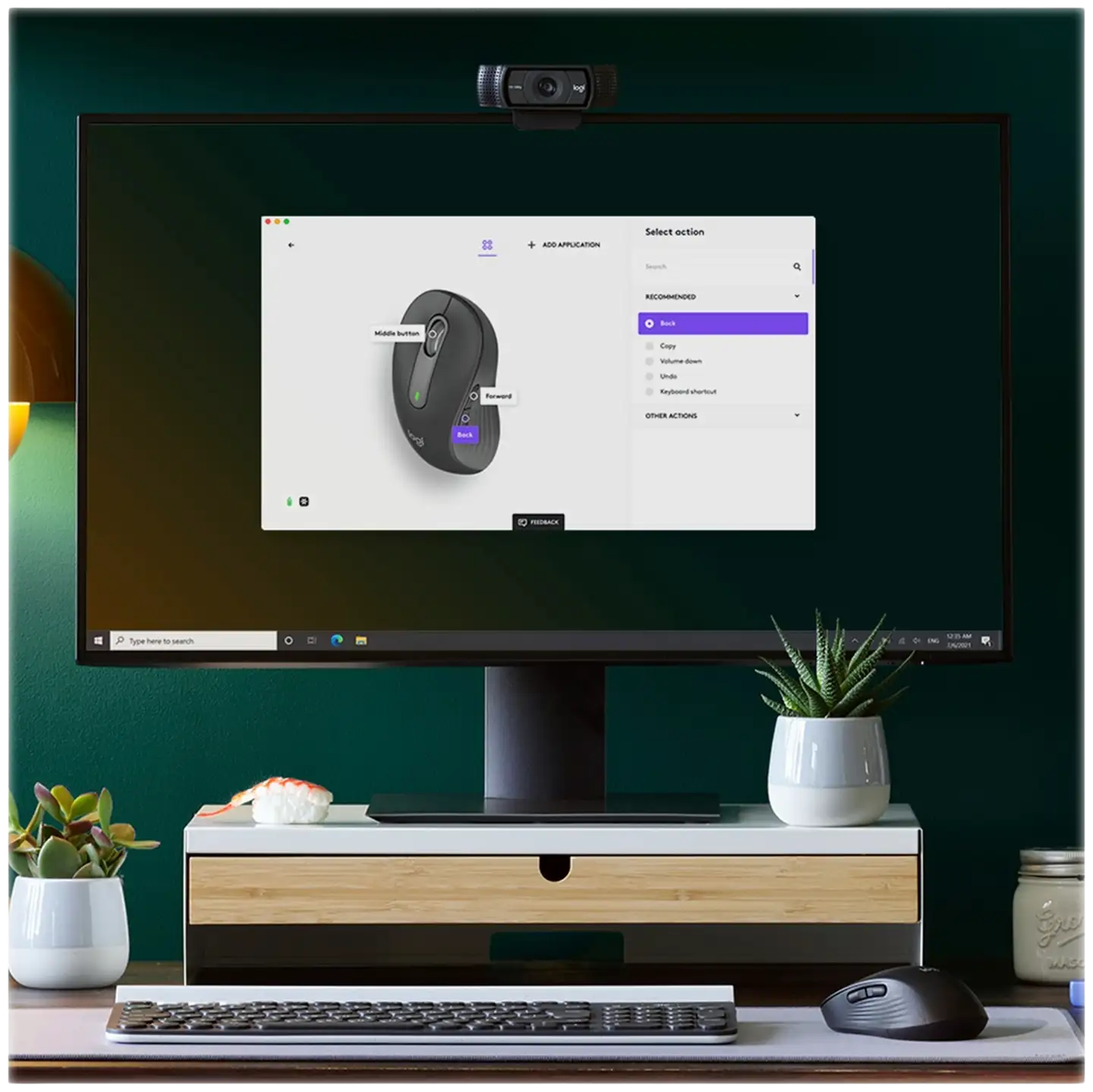 Logitech langaton hiiri Signature M650 L Left Graphite - 6