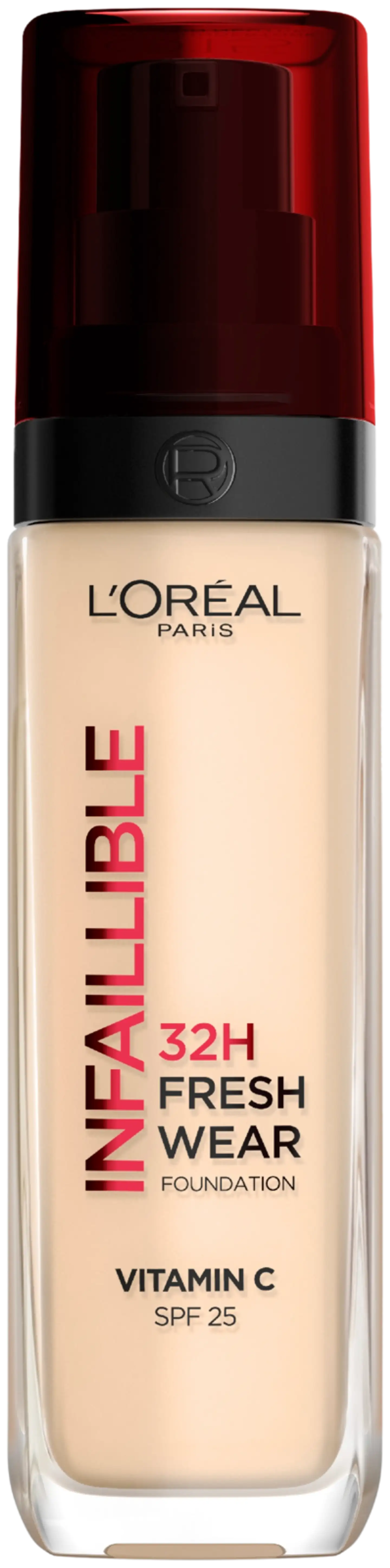 L'Oréal Paris Infaillible Fresh Wear 015 Neutral Undertone meikkivoide 30ml - 1