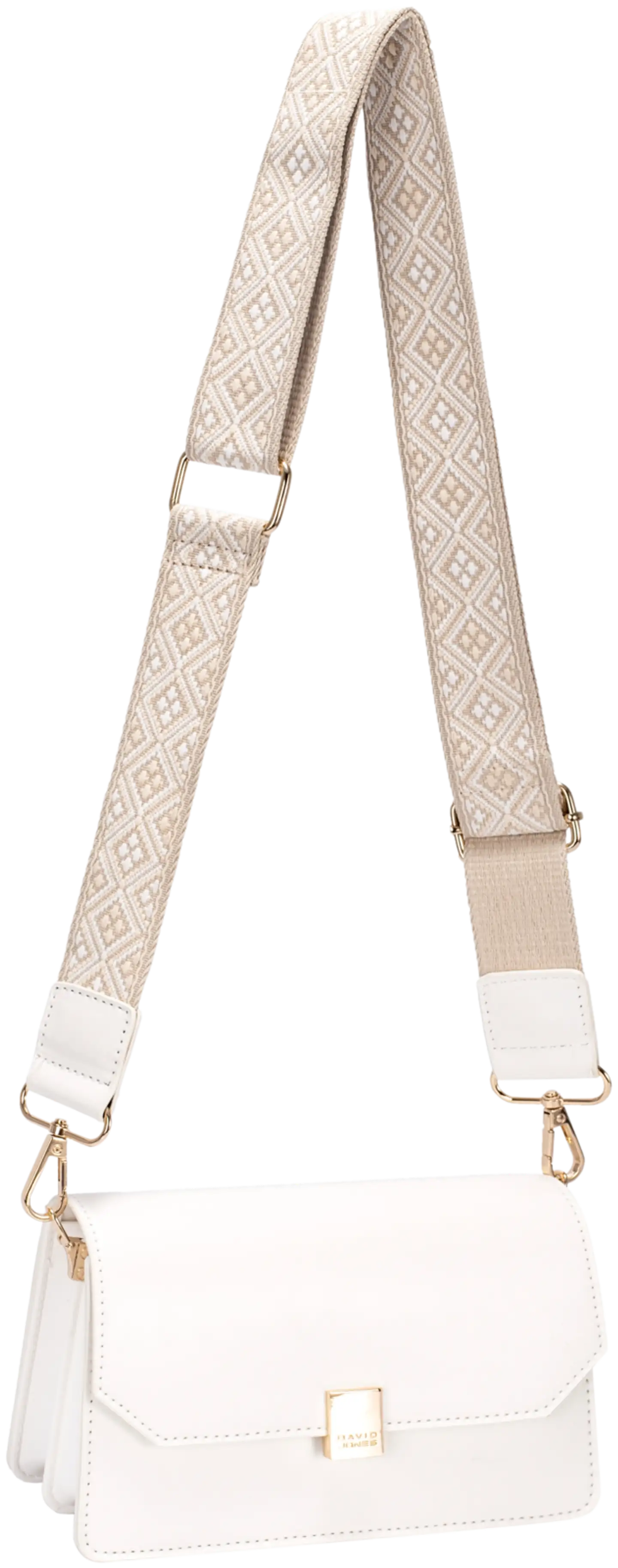 David Jones käsilaukku CM7451 - WHITE