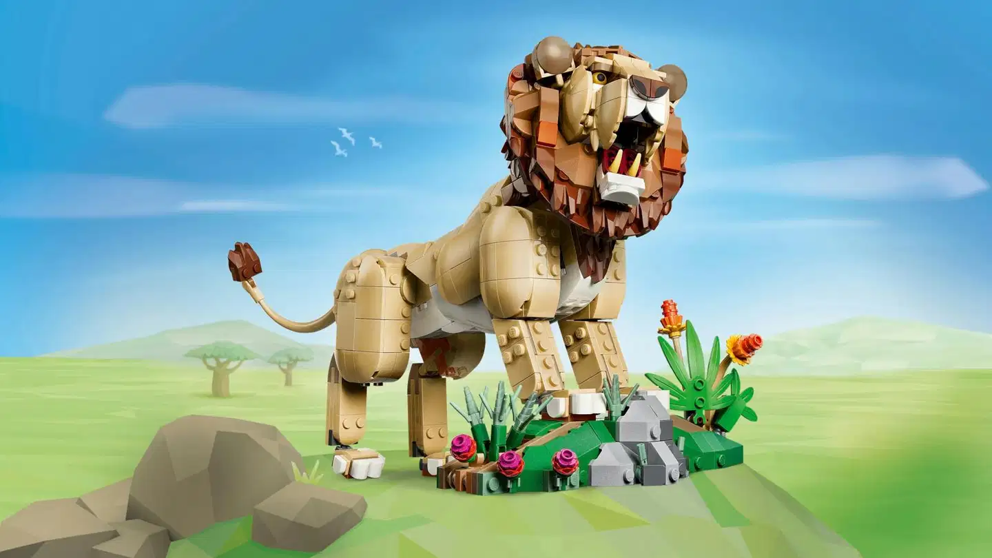 LEGO® Creator 31386 Villieläimet: uljas leijona - 10