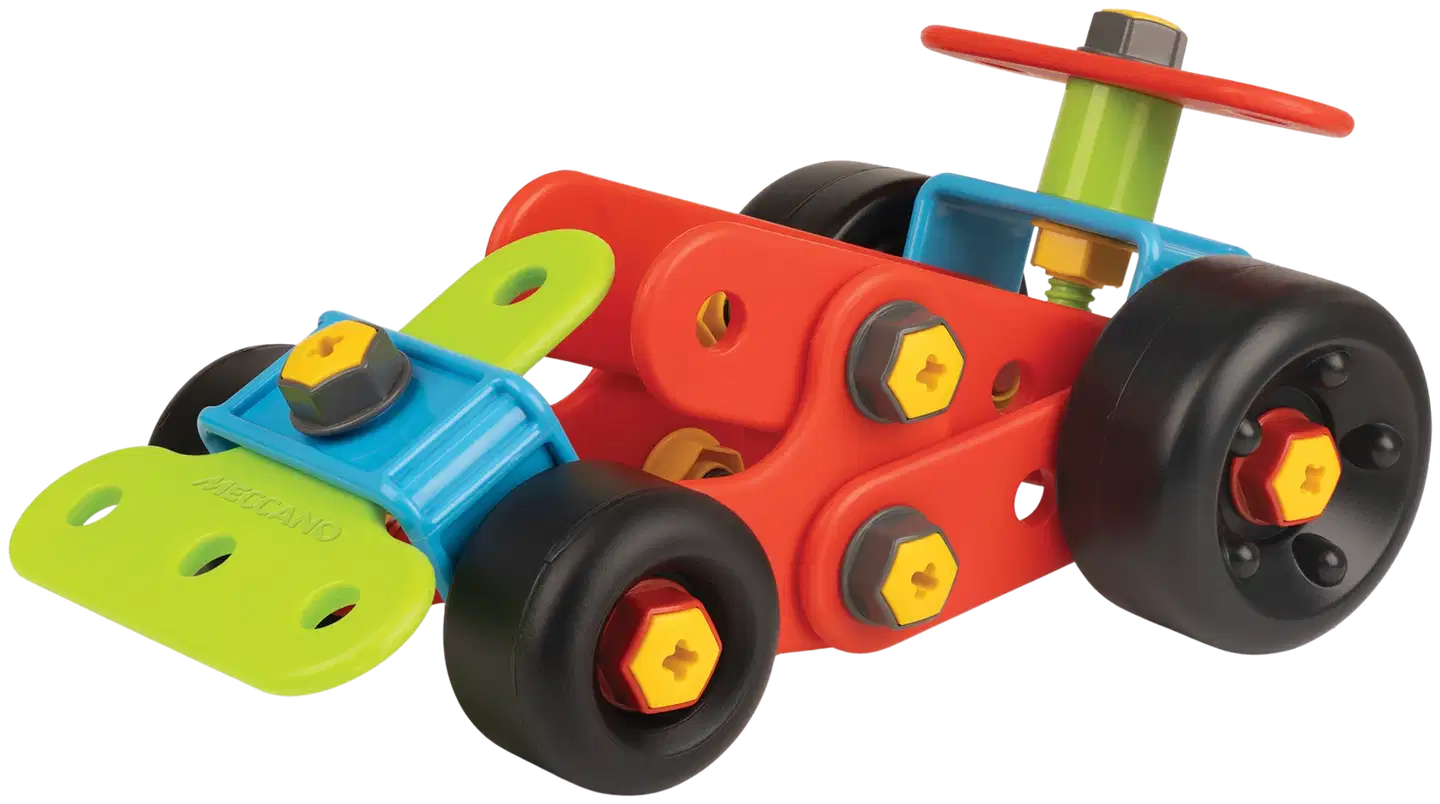 Meccano rakennussarja 2-In-1 Tractor to Race Car - 3
