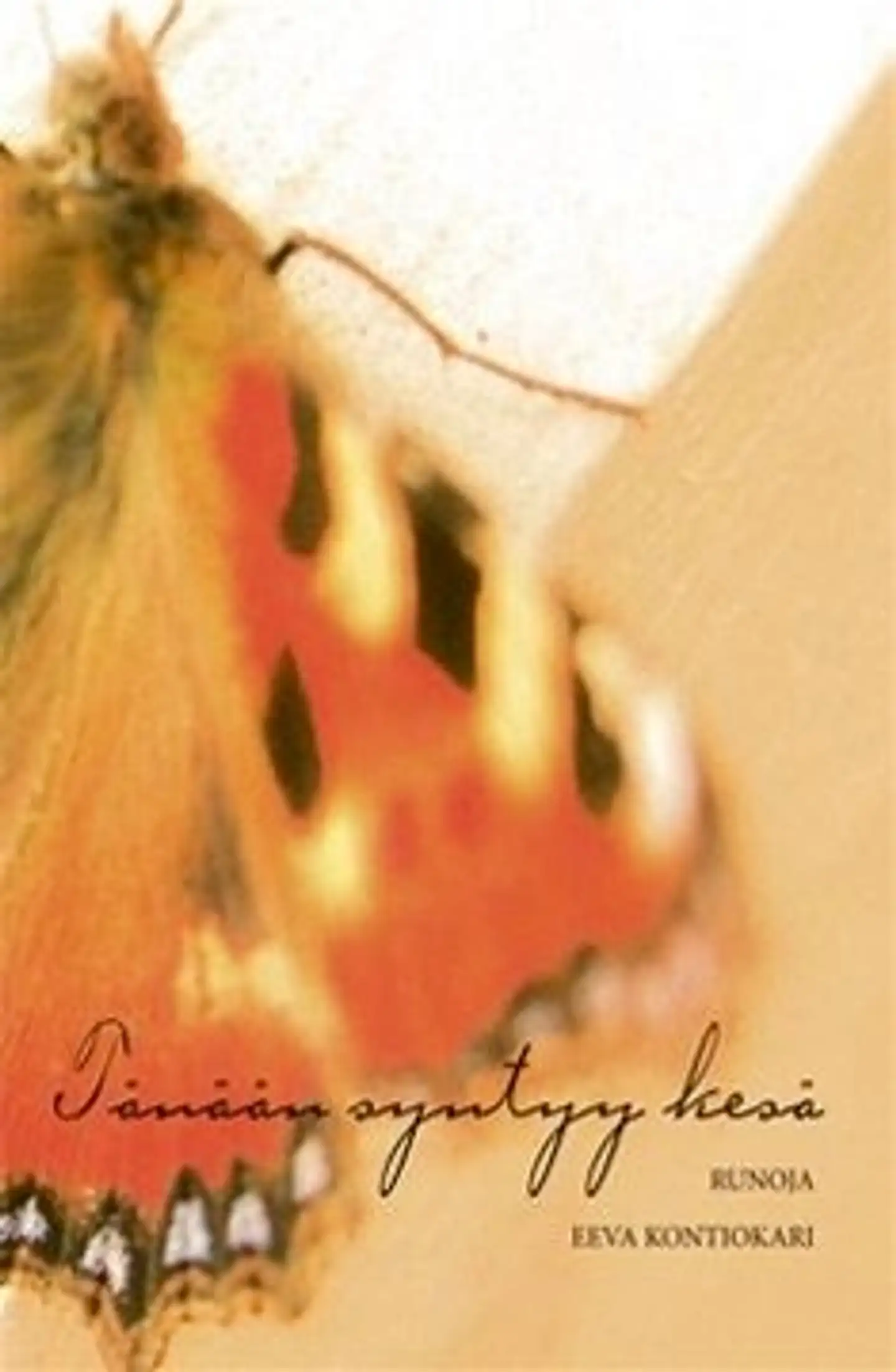 Kontiokari, Tänään syntyy kesä - runoja