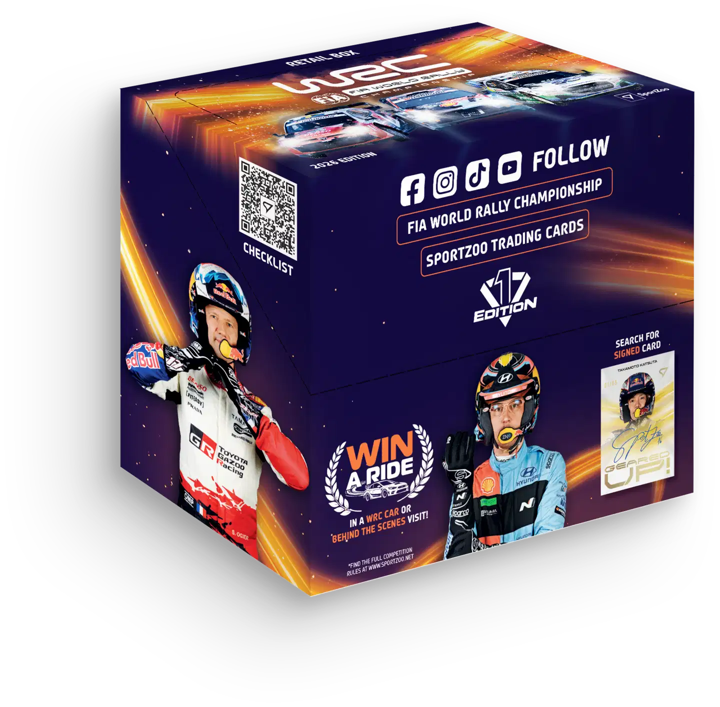 FIA WRC keräilykortit 25/26 Retail Pack - 5