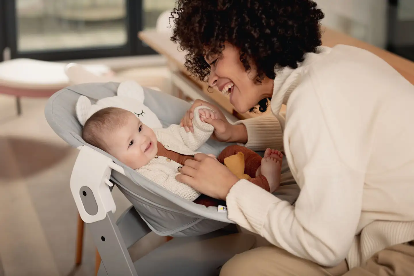 Hauck syöttötuolisetti Alpha Newborn harmaa - 16