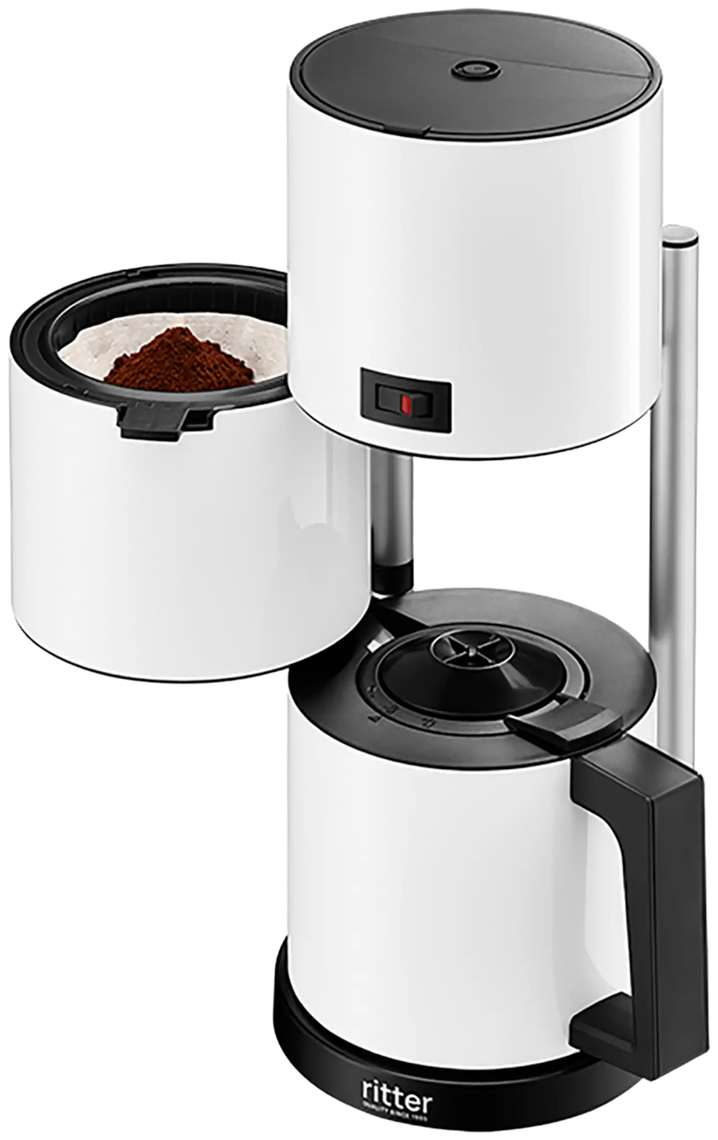 Ritter kahvinkeitin termoskannulla Cafena 5 valkoinen - 2