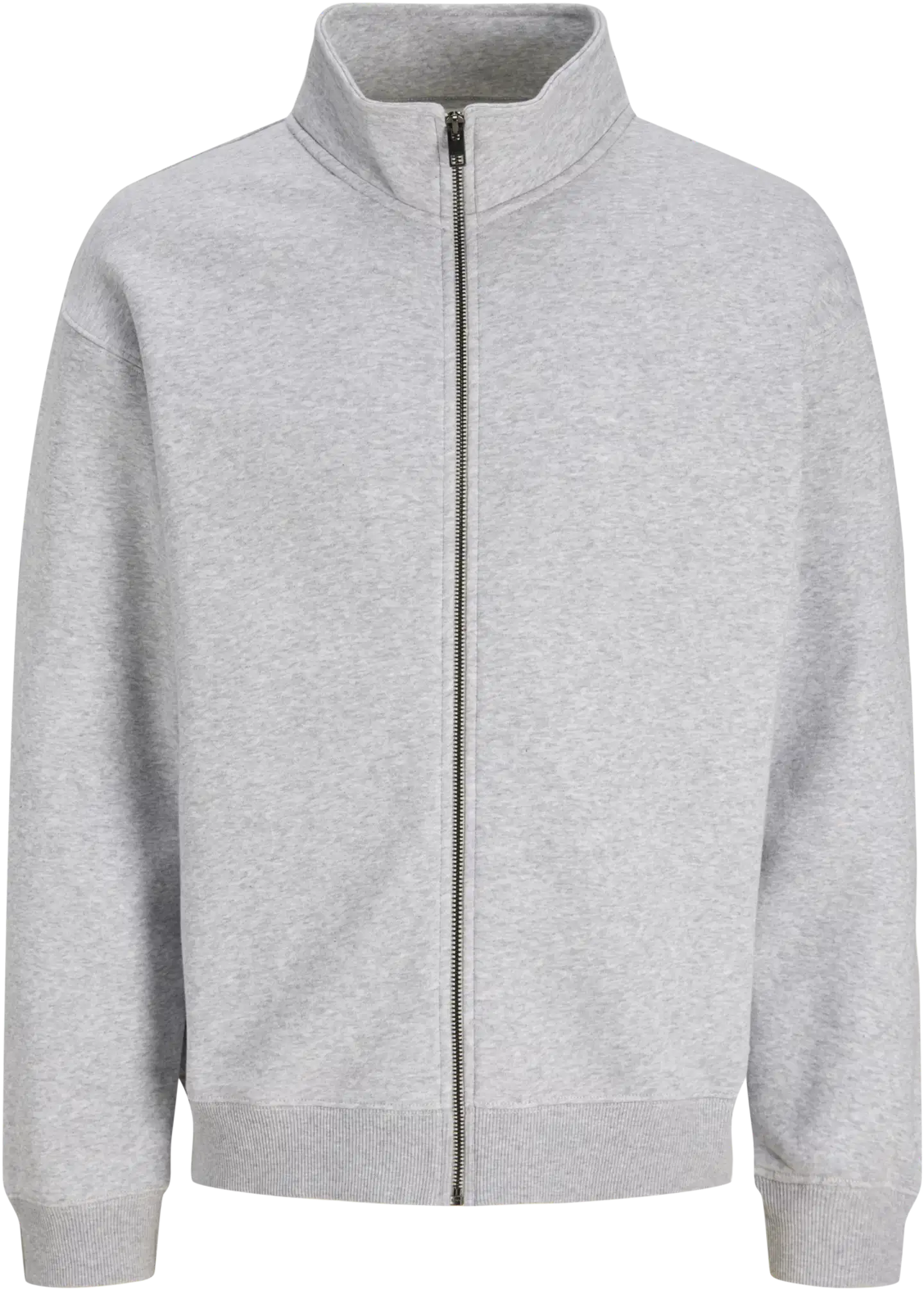 JJ Rebel miesten svetari Jrebcrest 12304803 - Light Grey Melange - 1