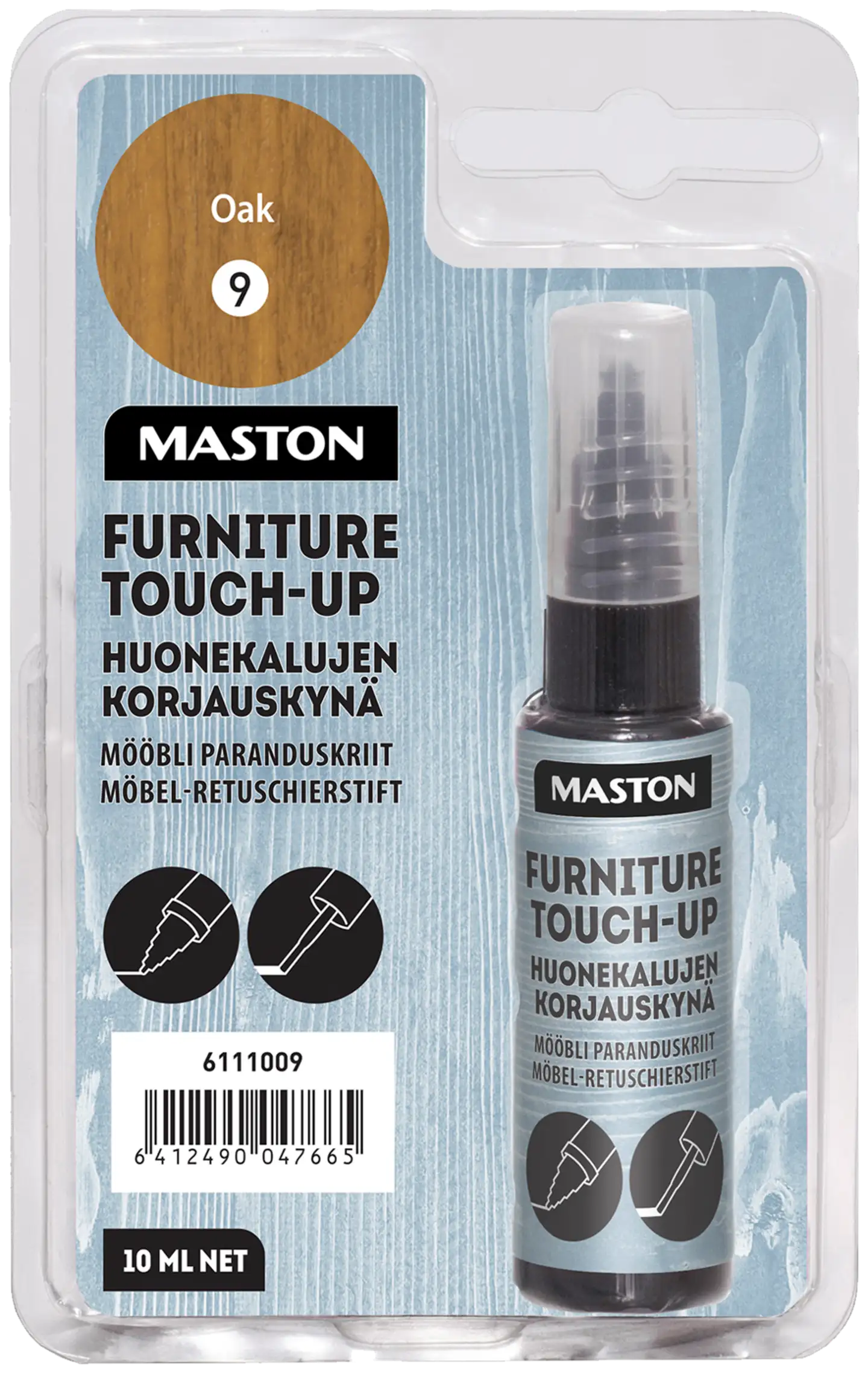 Maston Huonekalujen Korjauskynä 10ml Tammi