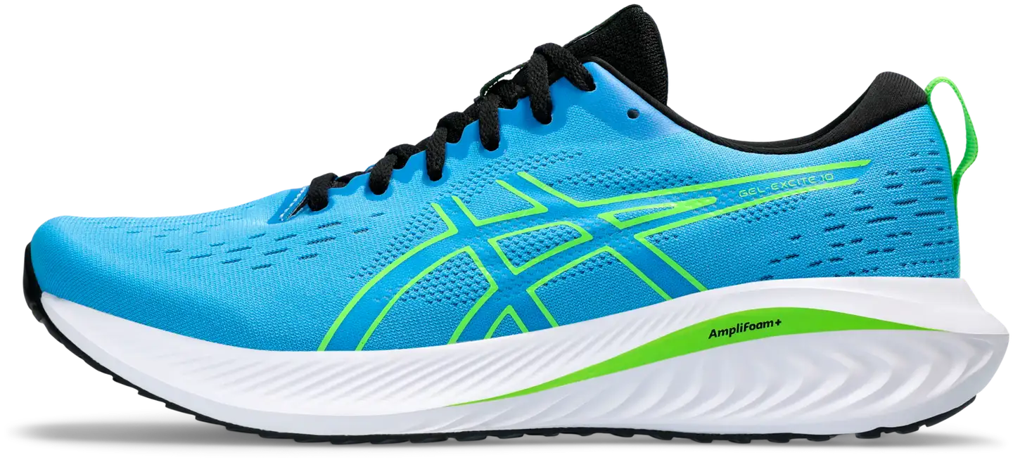 Asics miesten juoksujalkine Gel-Excite 10 - WATERSCAPE/ELECTRIC LIME - 3