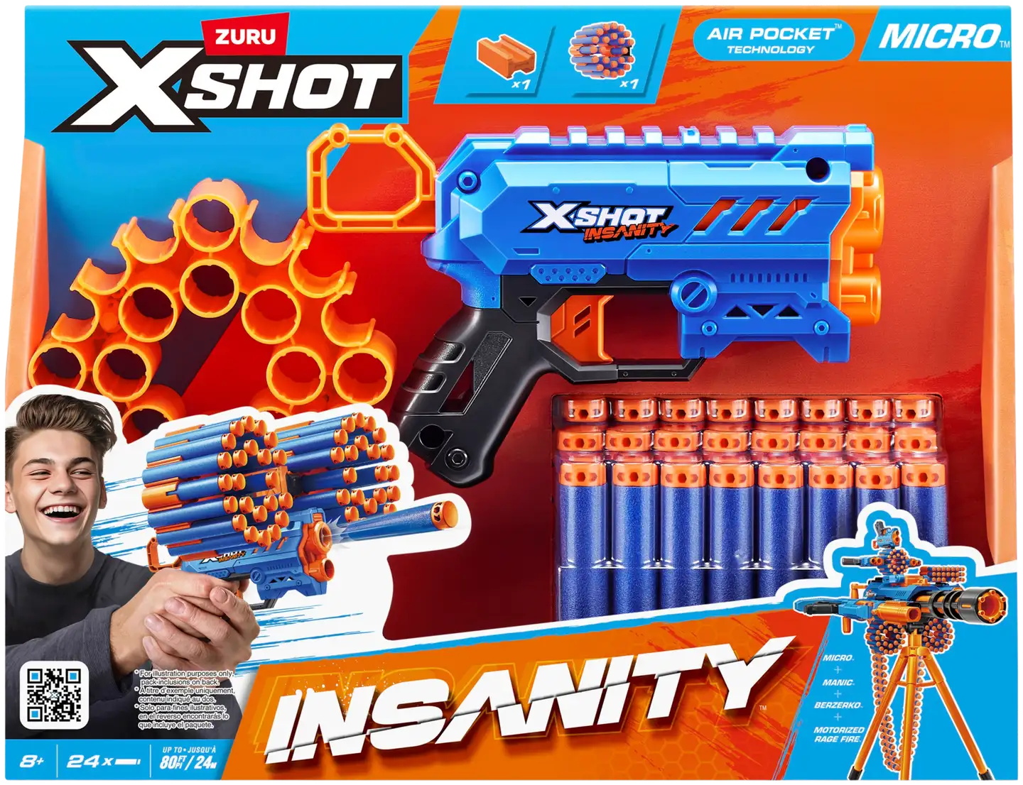 X-Shot Insanity Micro 24-pack - 2