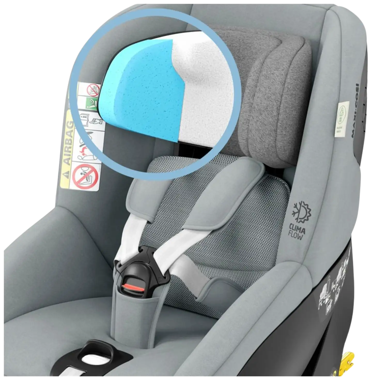 Maxi-Cosi turvaistuin Mica Pro Eco harmaa - 5