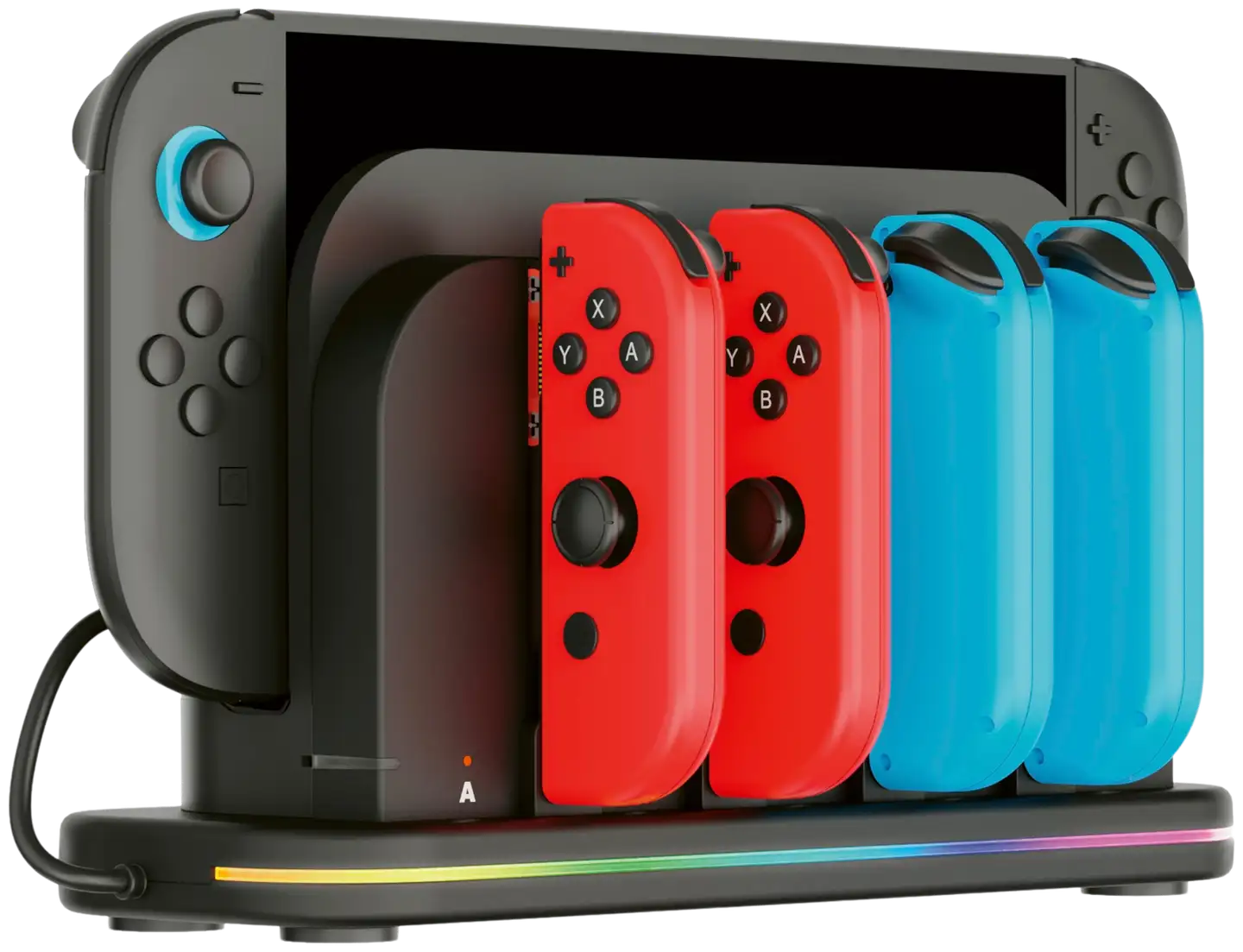 Nacon Switch 2 Multilataustelakka RGB:llä - 1