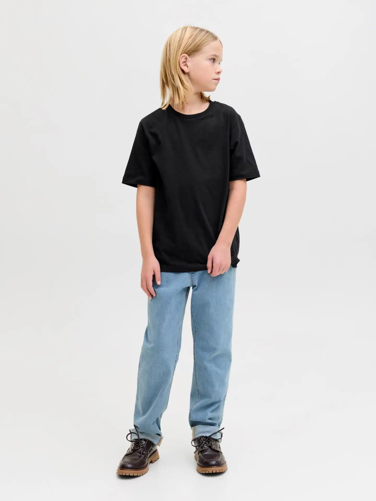 JJ REBEL JUNIOR lasten t-paita - BLACK - 4