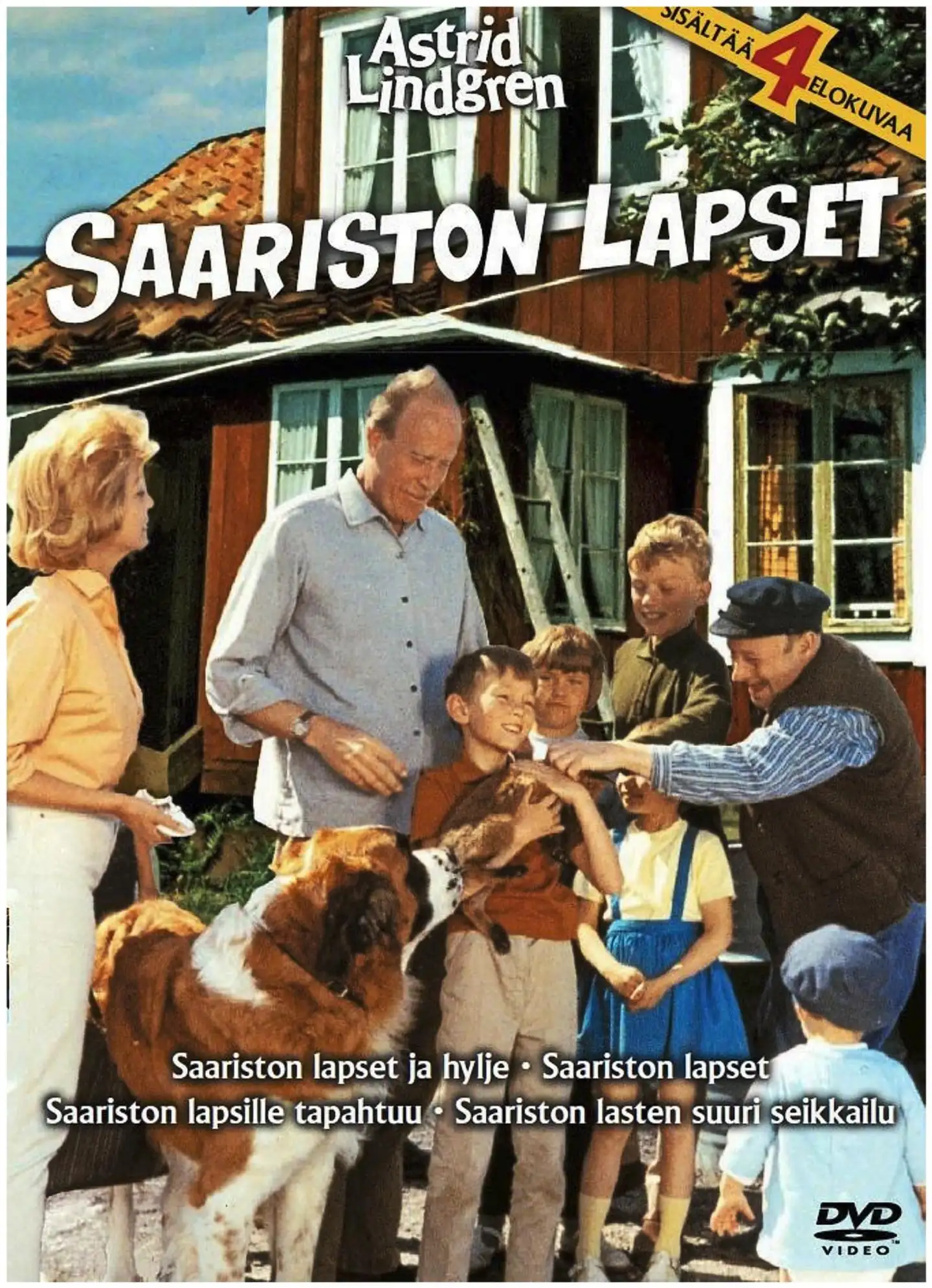 SF Film dvd Astrid Lindgren: Saariston lapset 4-disc