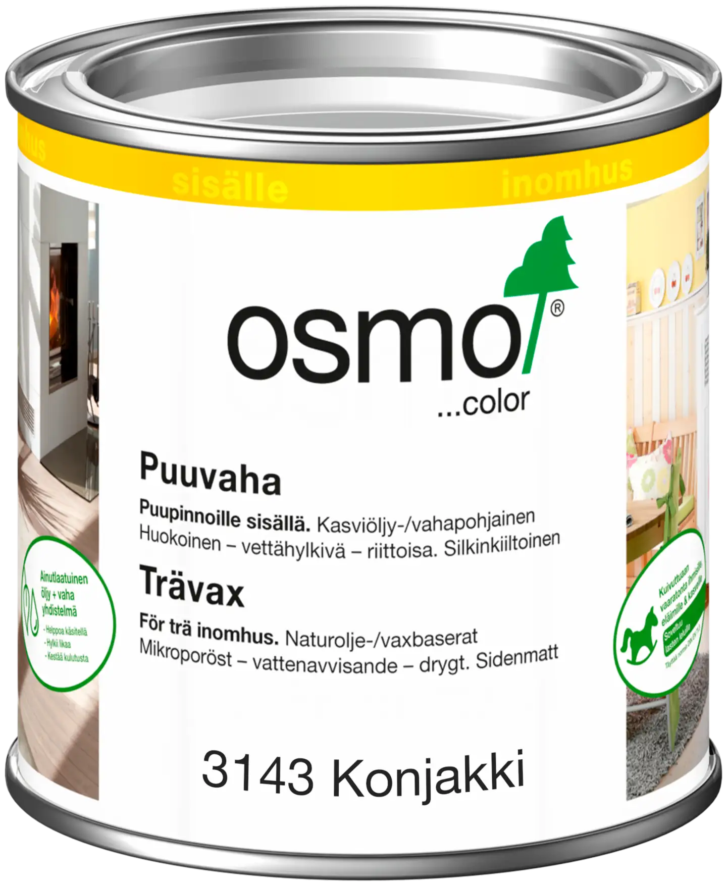 Osmo Color 375ml puuvaha 3143 konjakki - 1