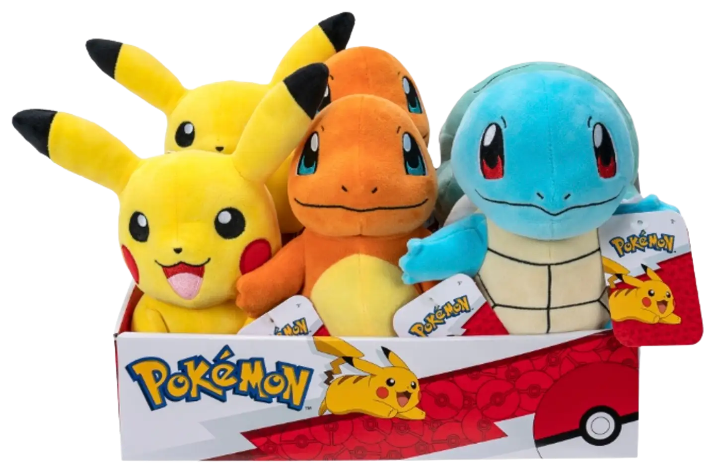 Pokemon Pehmo Kanto 20cm, erilaisia - 1