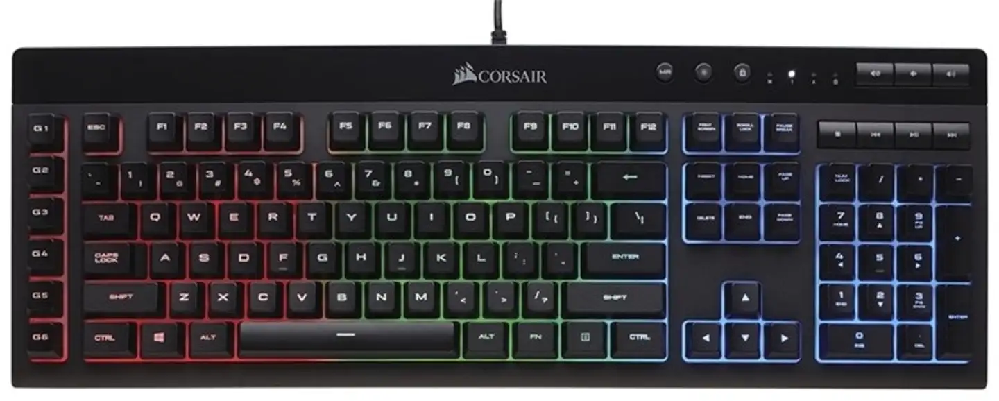 Corsair pelinäppäimistö Gaming K55 RGB