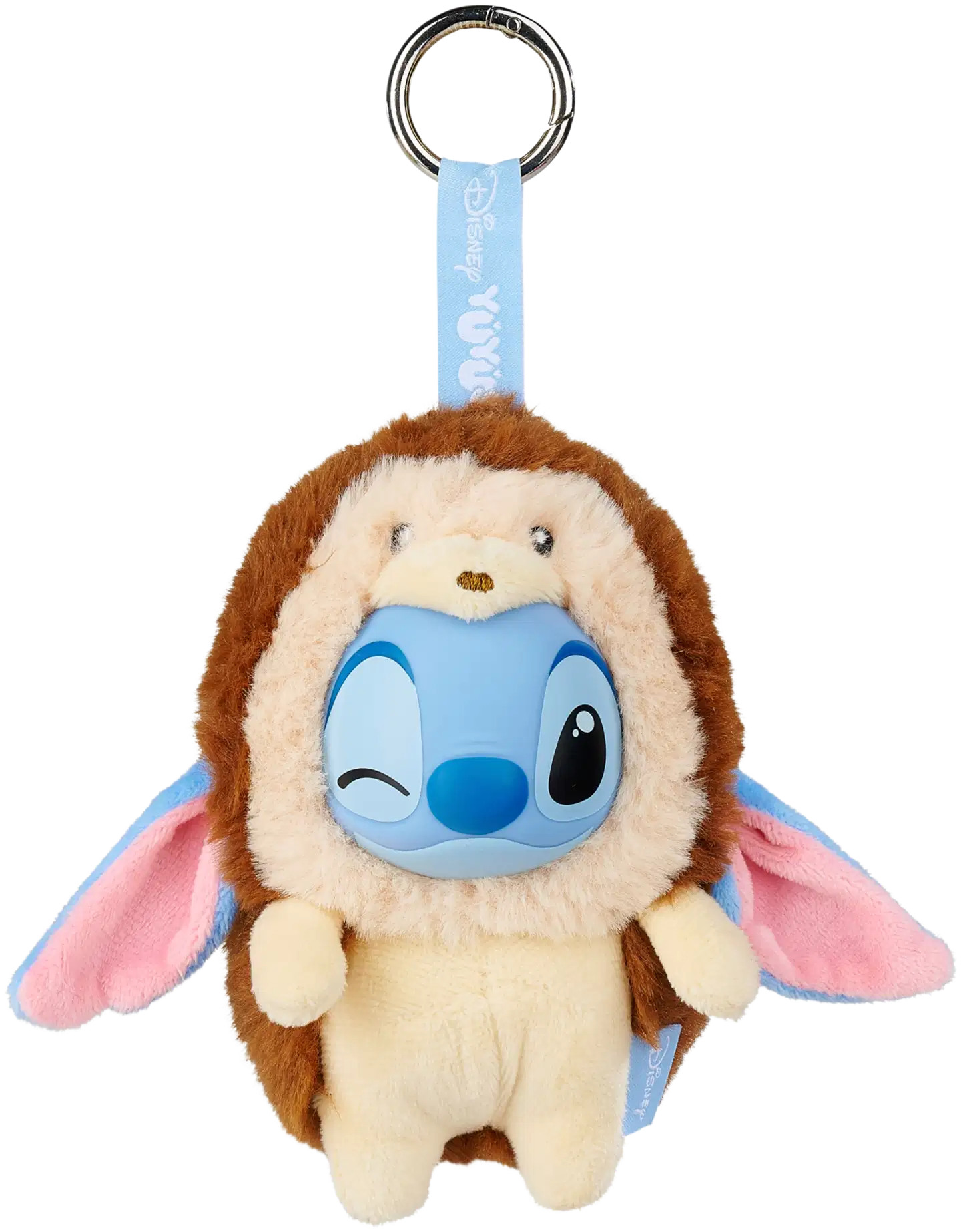 Simba Walt Disney YuYus Stitch tai Angel, maskottipehmo, 12 cm, laukkuun, reppuun tai avaimenperään - 5